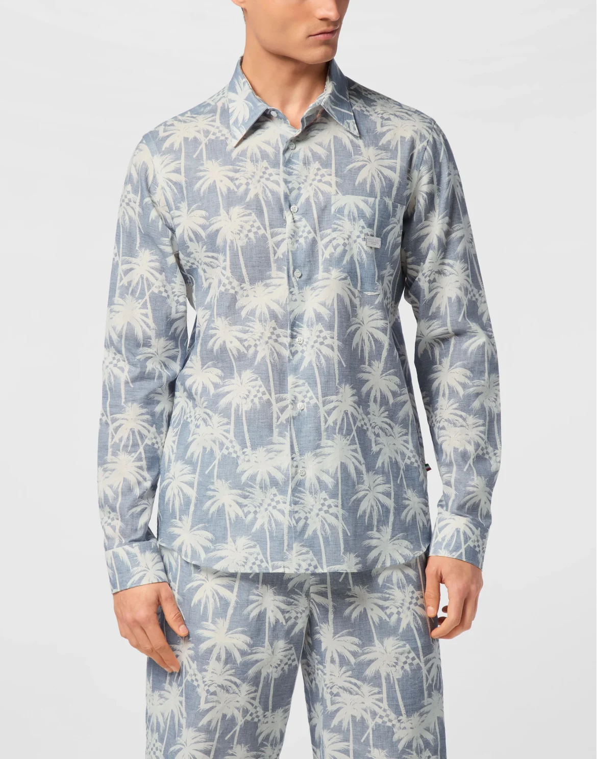 Shirt Sugar Daddy Cut LS, цвет: Голубой