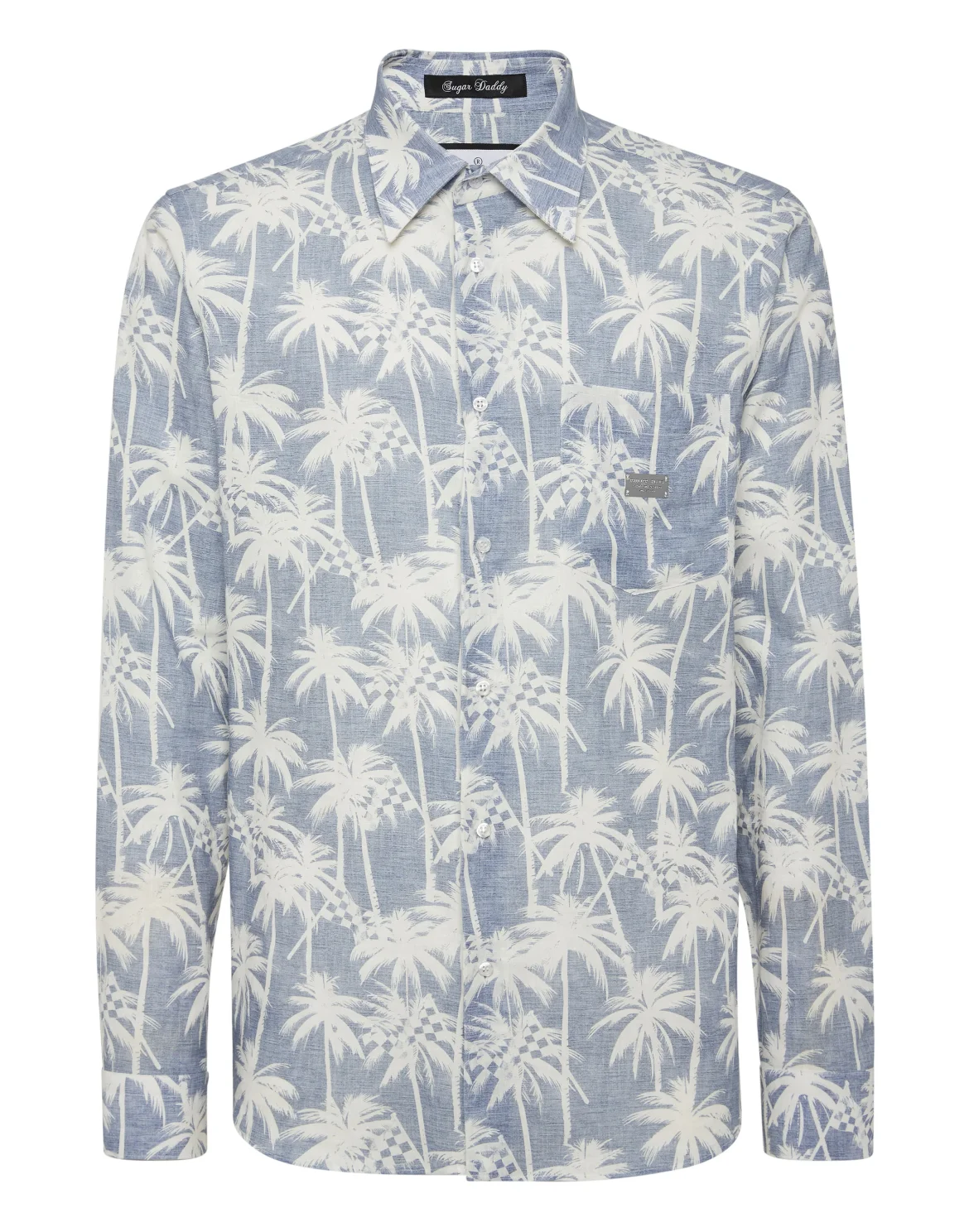 Shirt Sugar Daddy Cut LS, цвет: Голубой