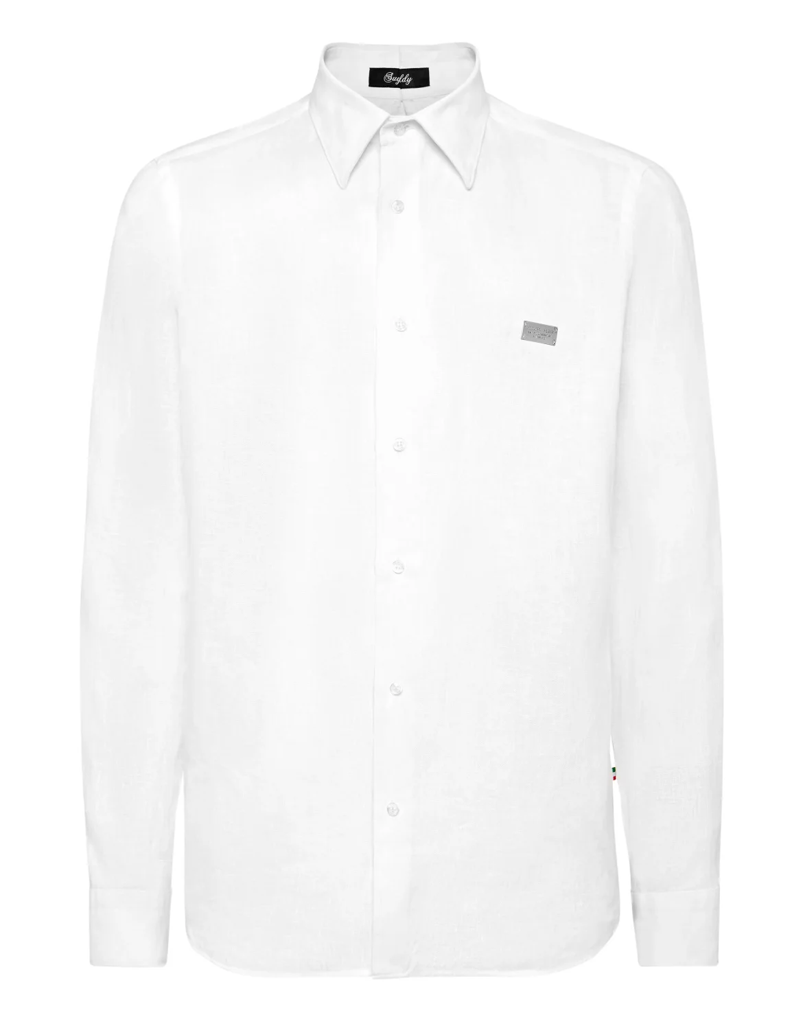 Linen Shirt Sugar Daddy Cut LS, цвет: Белый