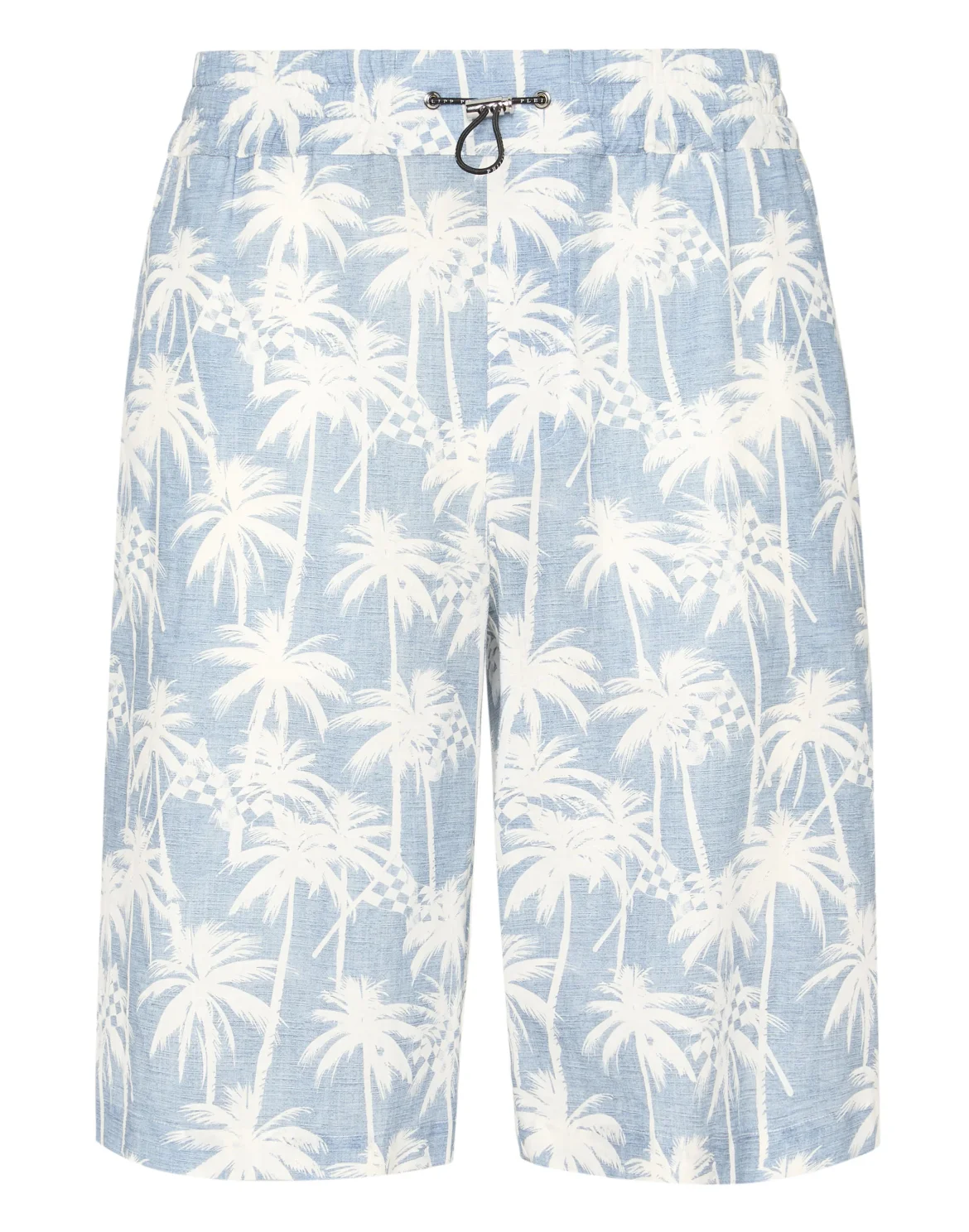 Short Trousers Cool Kid Fit Chambray Printed, цвет: Голубой