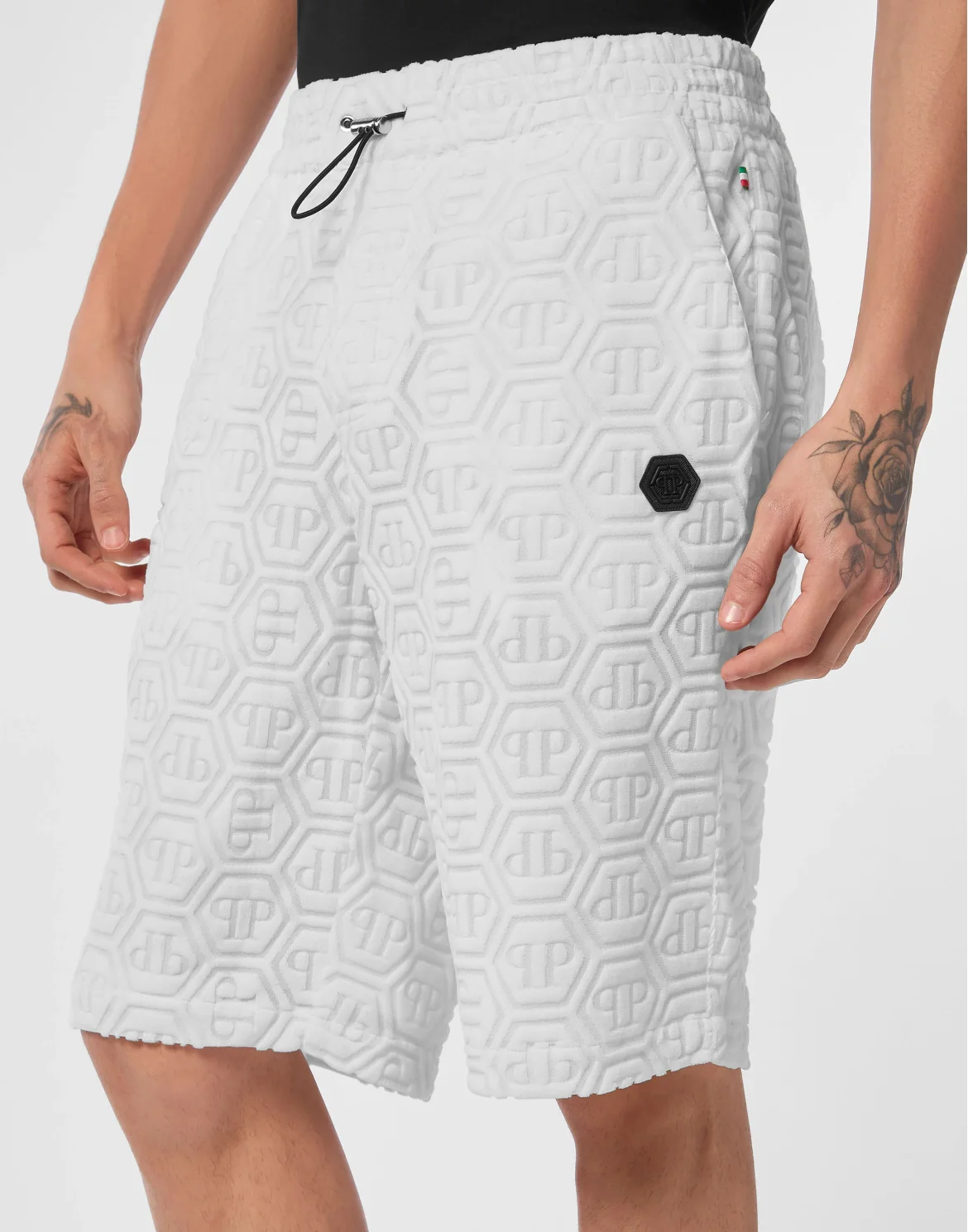 Short Trousers Cool Kid Fit Jacquard, цвет: Белый