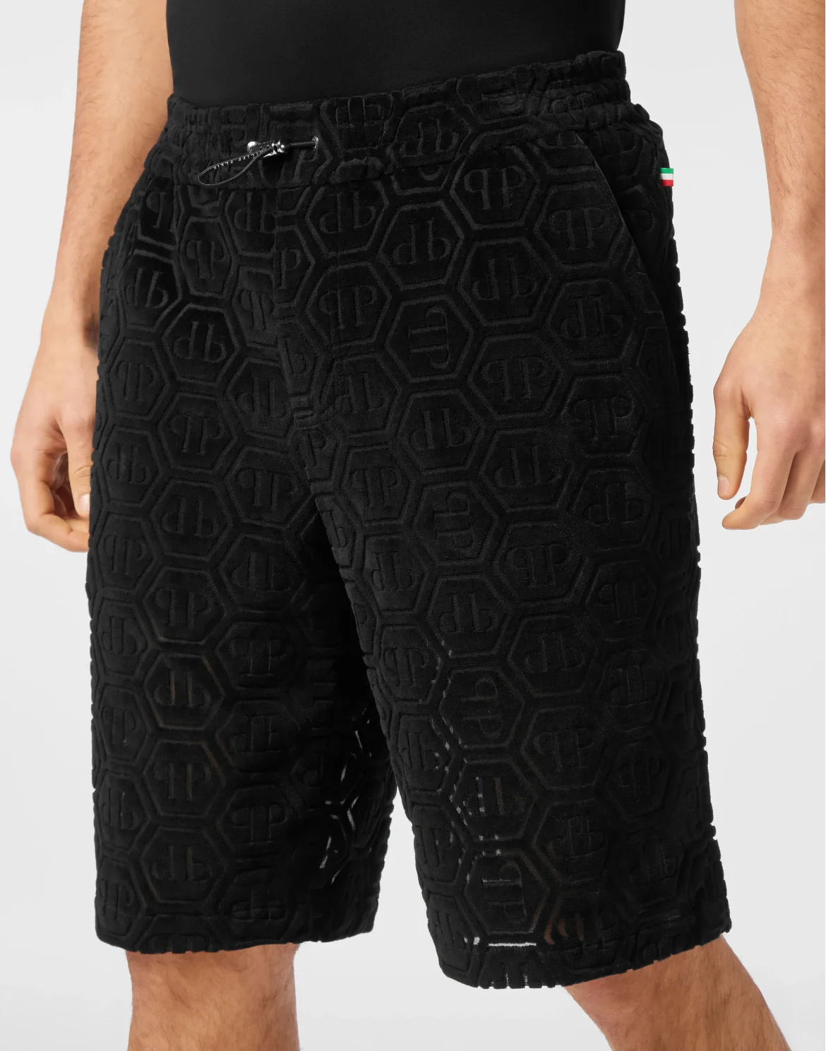 Short Trousers Cool Kid Fit Jacquard, цвет: Черный