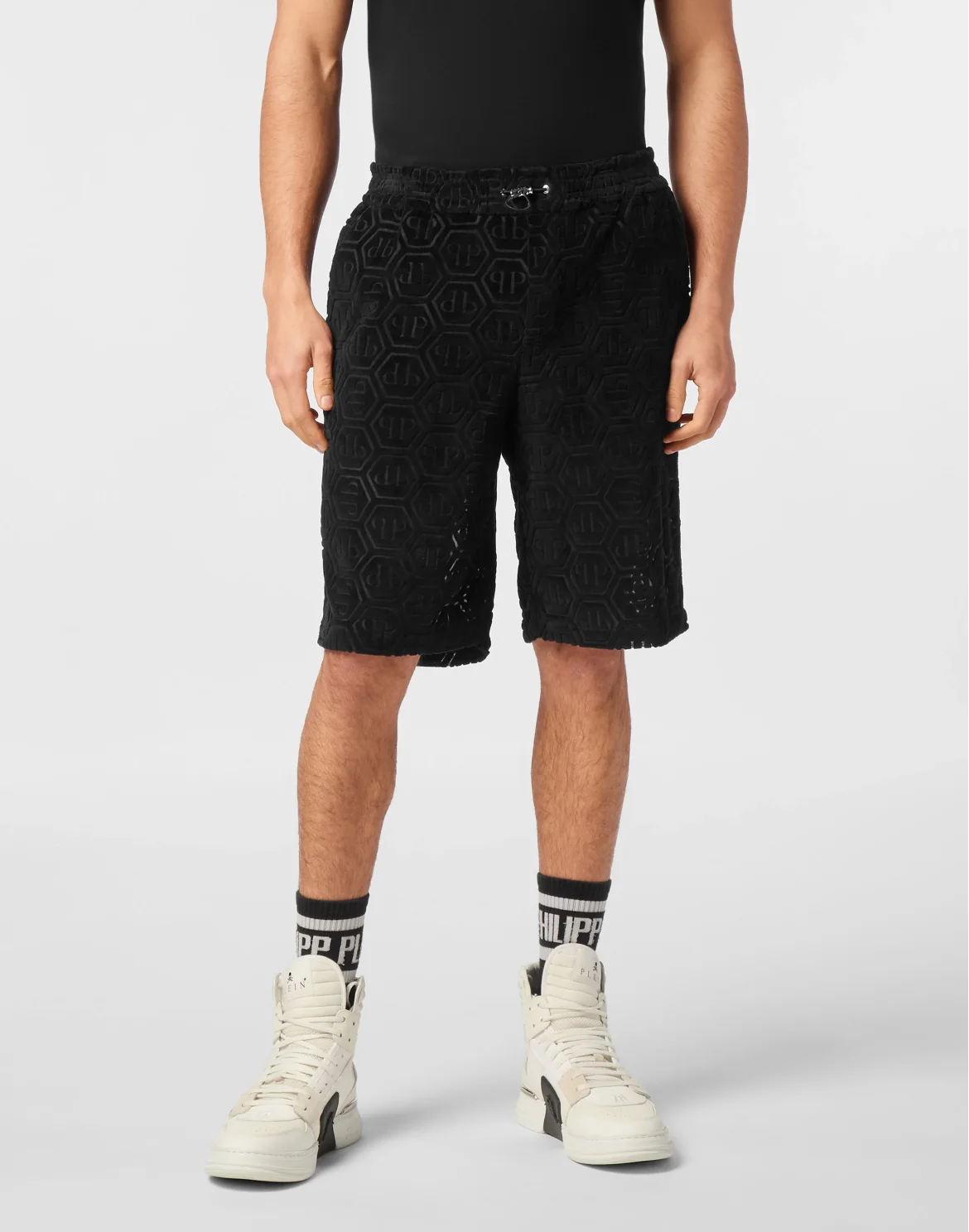 Short Trousers Cool Kid Fit Jacquard, цвет: Черный