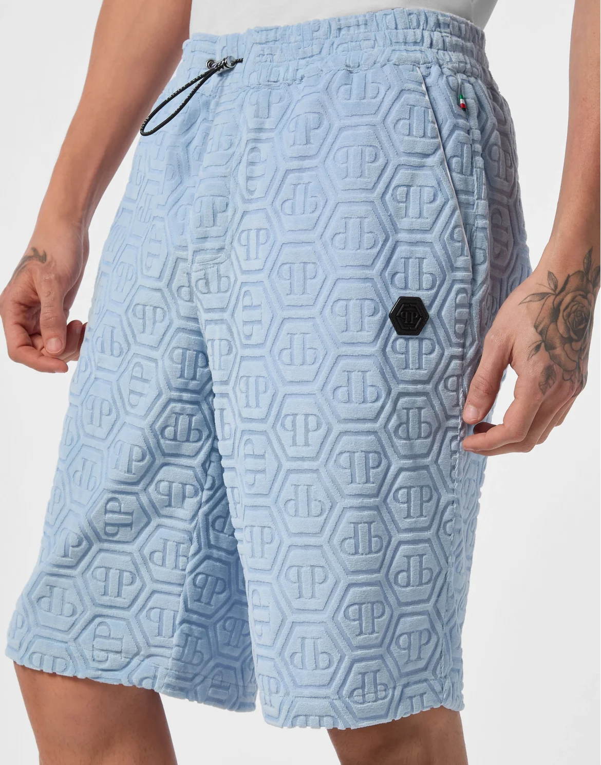 Short Trousers Cool Kid Fit Jacquard, цвет: Голубой
