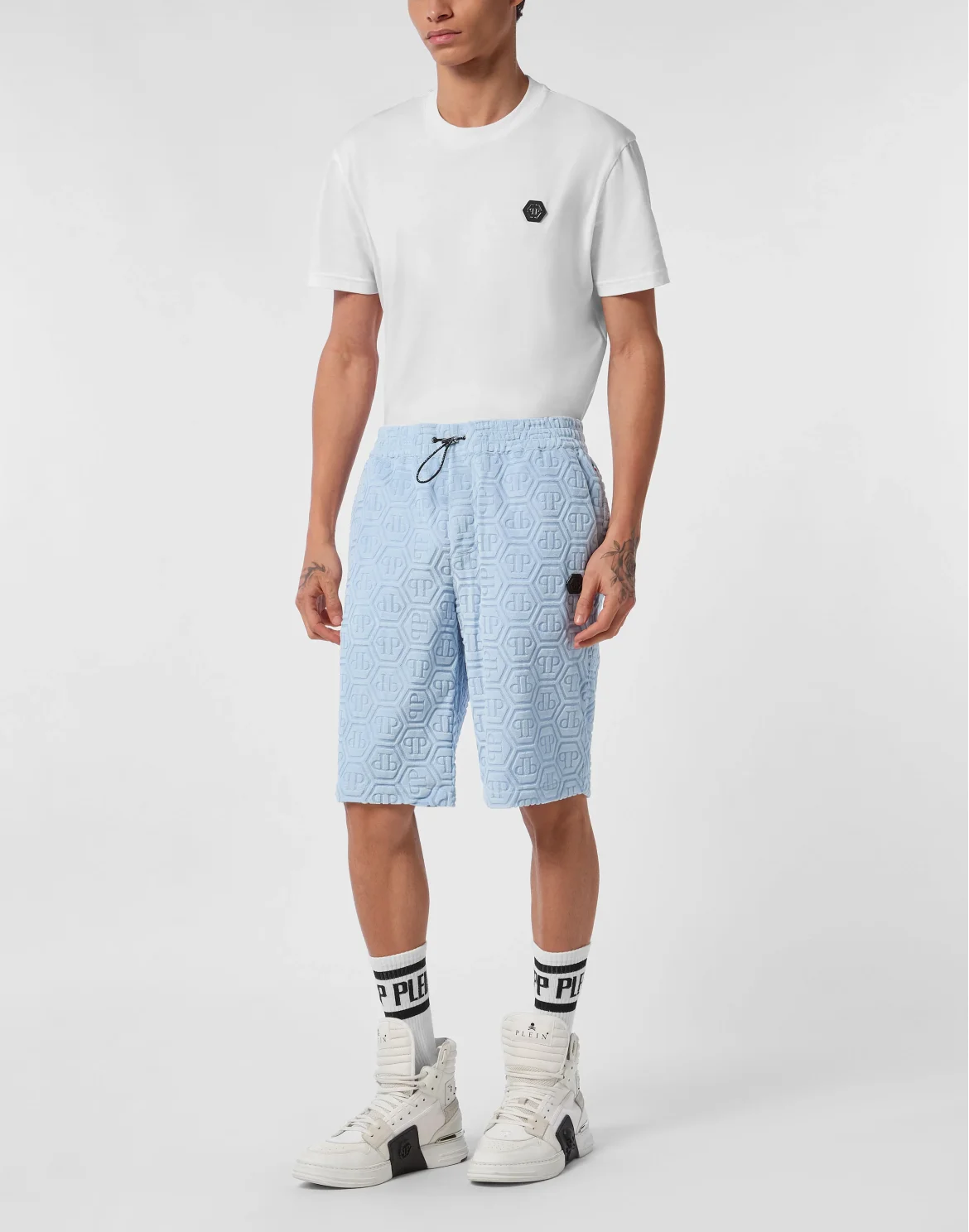 Short Trousers Cool Kid Fit Jacquard, цвет: Голубой