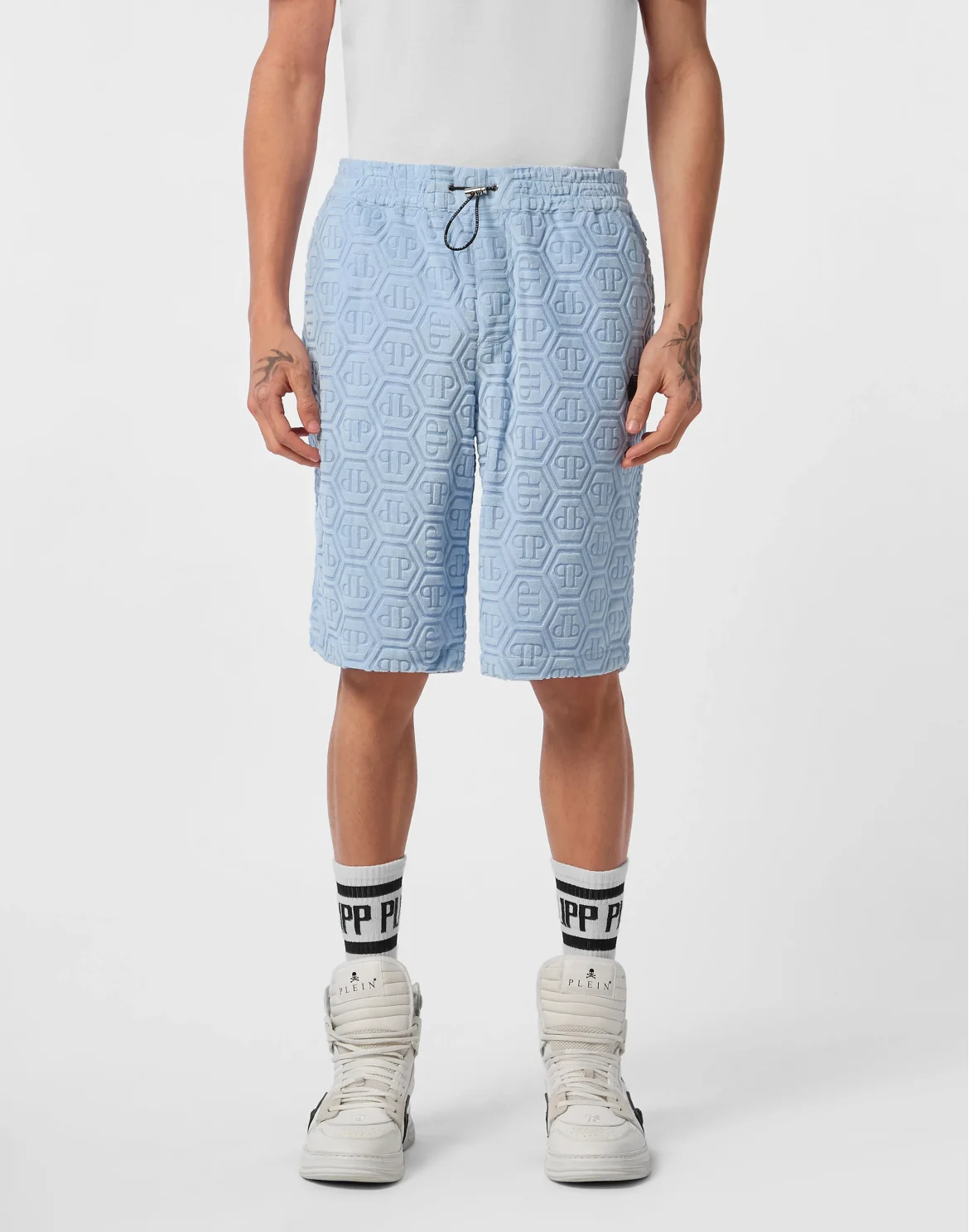 Short Trousers Cool Kid Fit Jacquard, цвет: Голубой