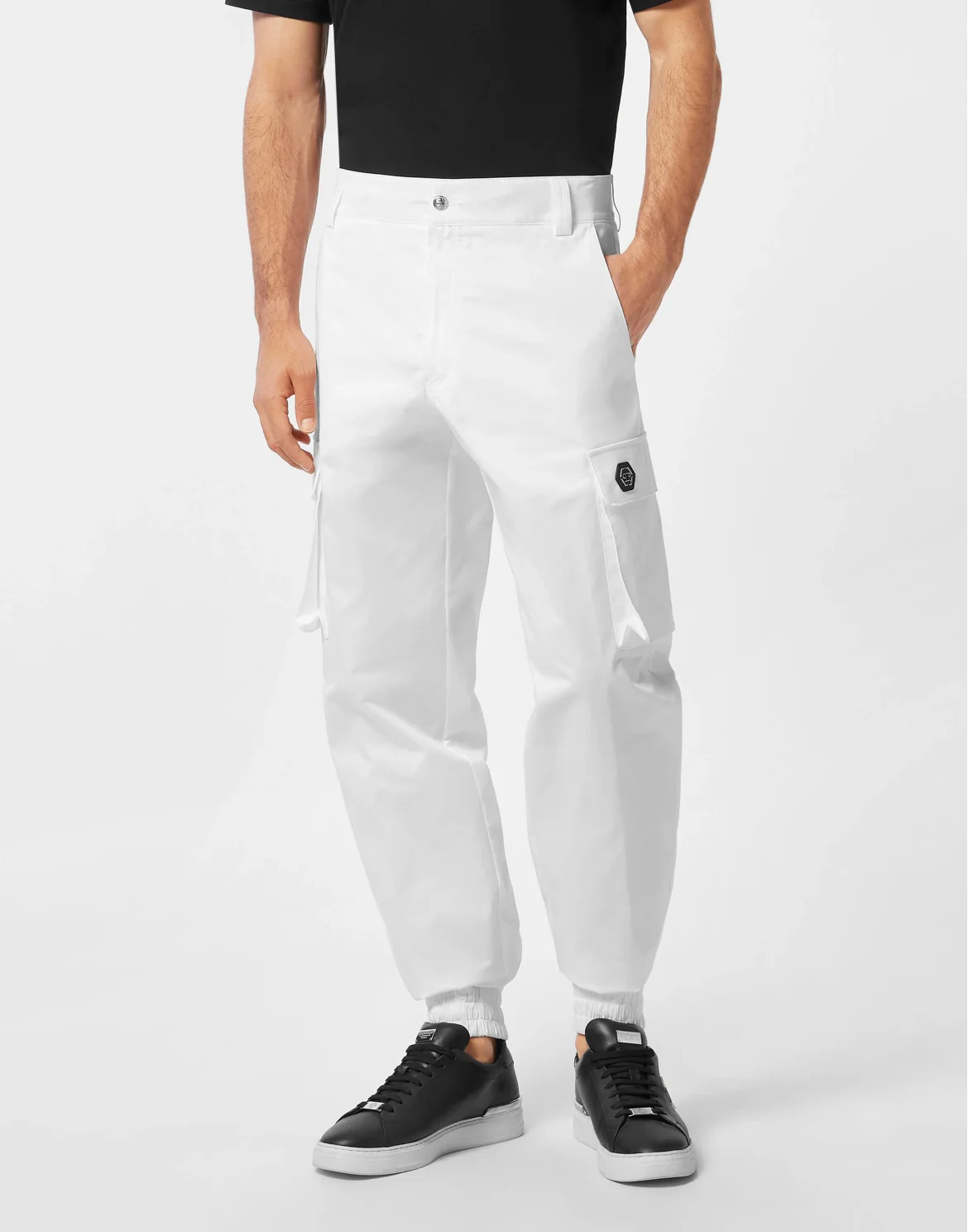 Trousers Cargo Fit, цвет: Белый
