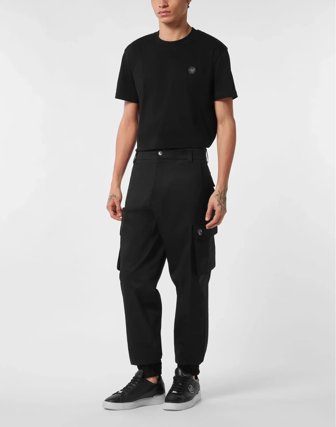 Trousers Cargo Fit, цвет: Черный