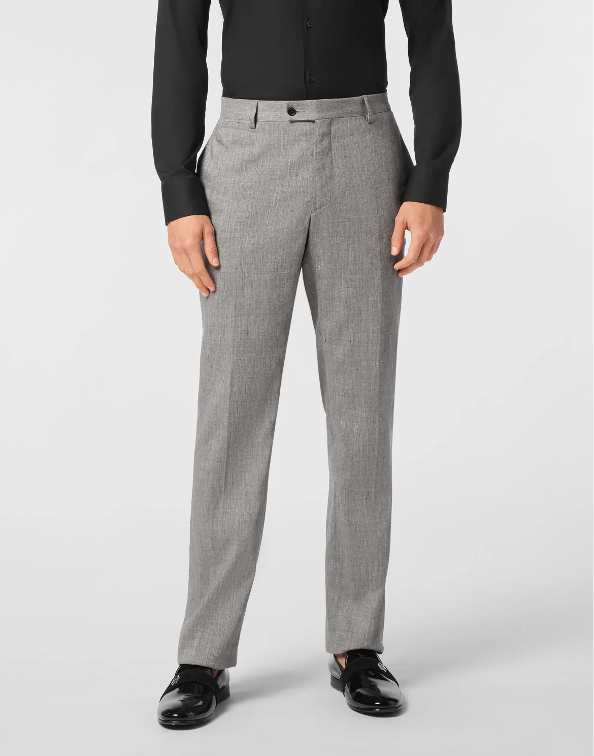 Linen Trousers Joy Fit, цвет: Серый