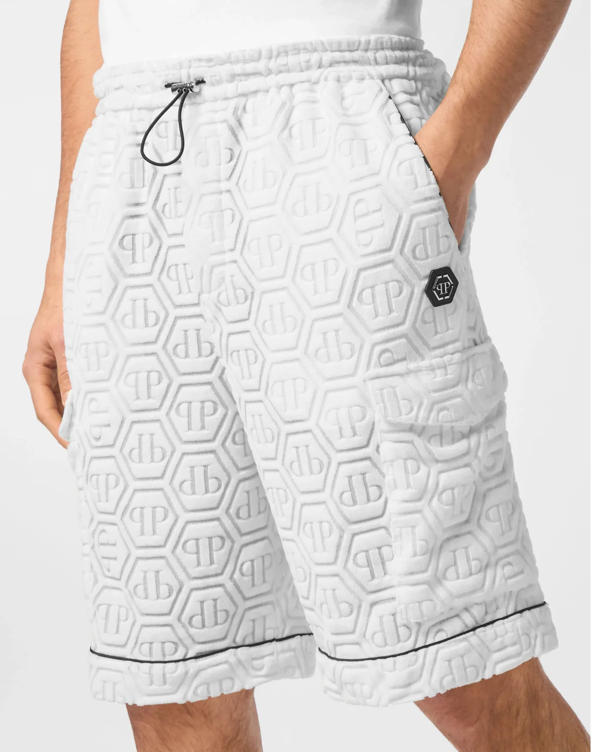 Short Trousers Monogram, цвет: Белый
