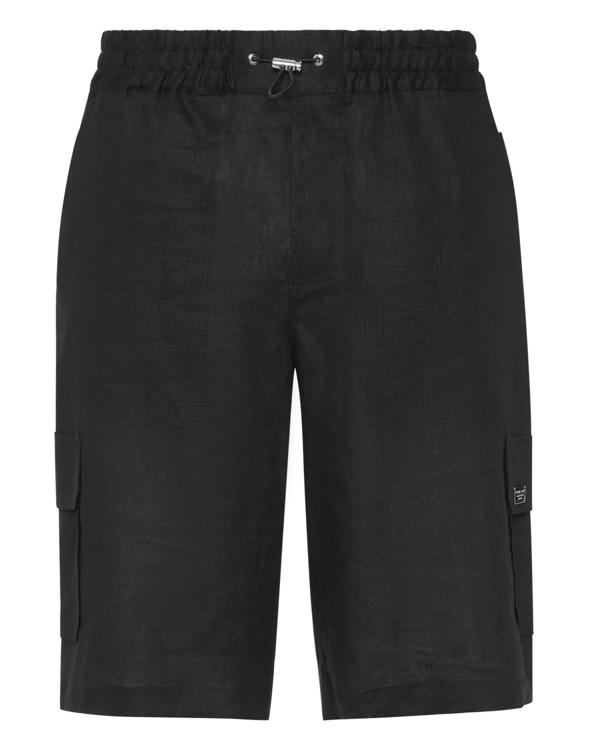 Linen Short Trousers Coolkid Cargo, цвет: Черный