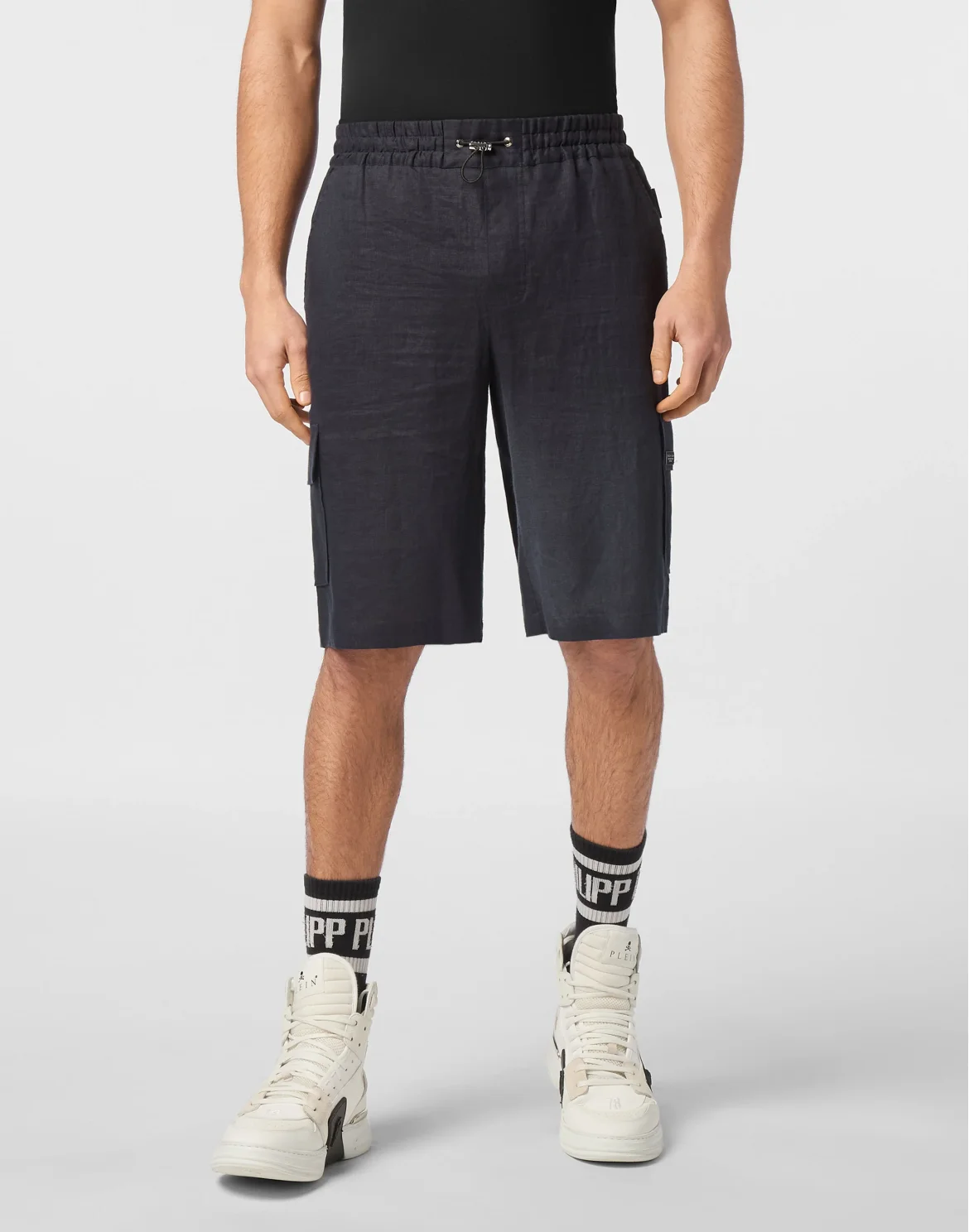 Linen Short Trousers Coolkid Cargo, цвет: Синий