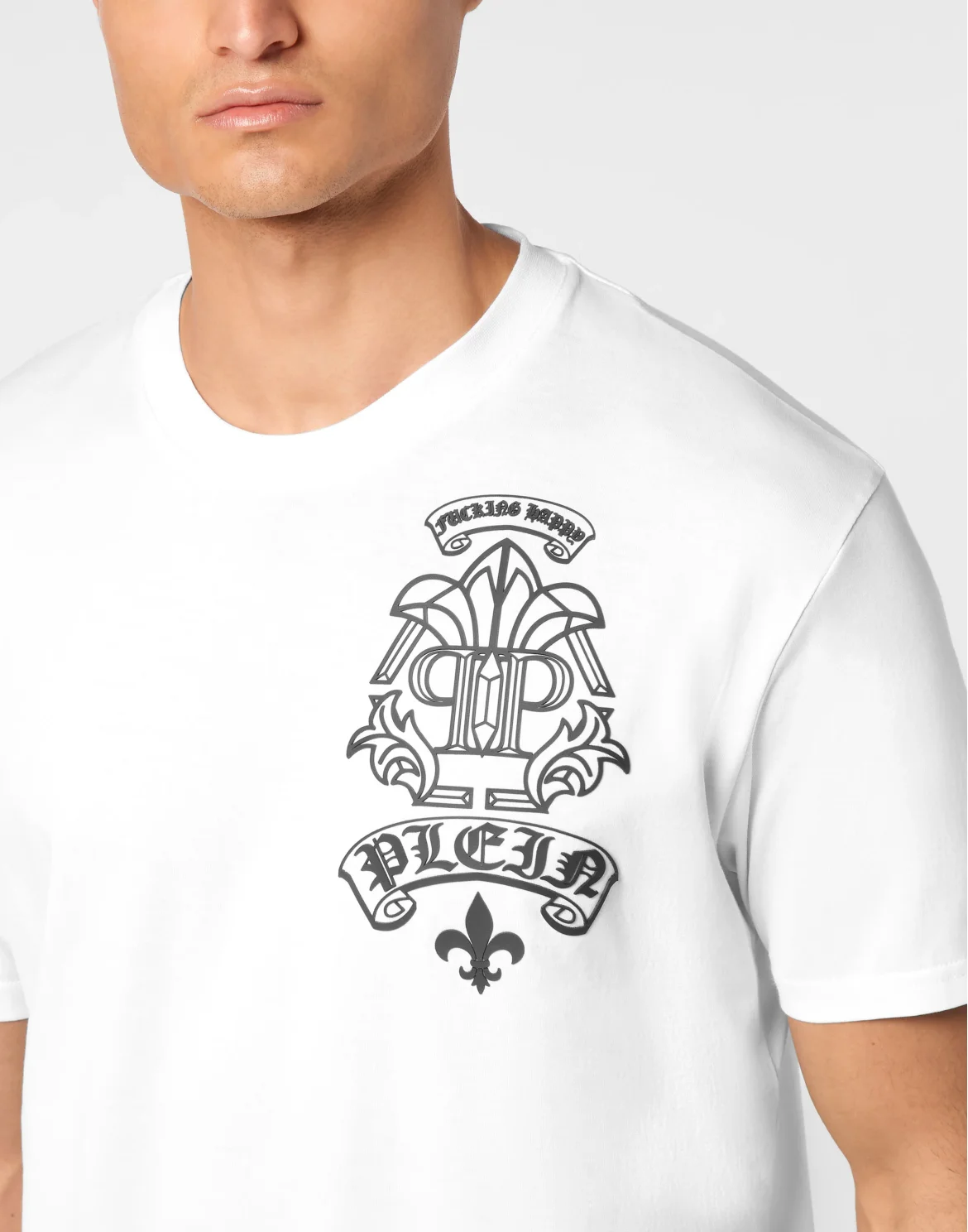 T-shirt Round Neck SS Tattoo, цвет: Белый