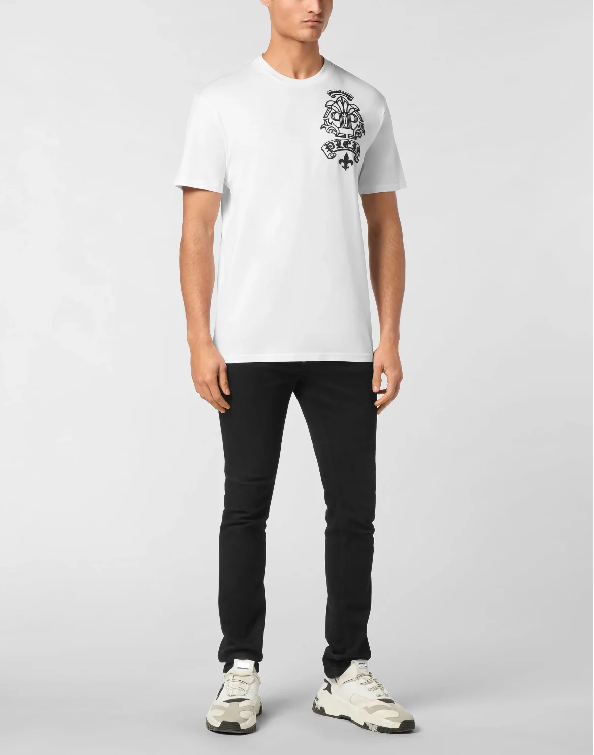T-shirt Round Neck SS Tattoo, цвет: Белый