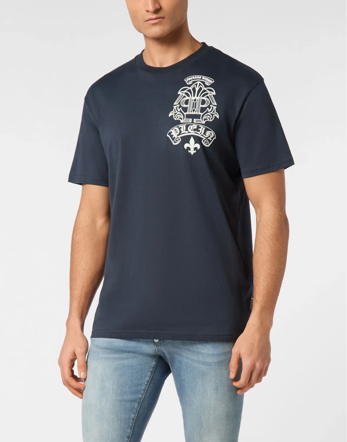 T-shirt Round Neck SS Tattoo, цвет: Синий