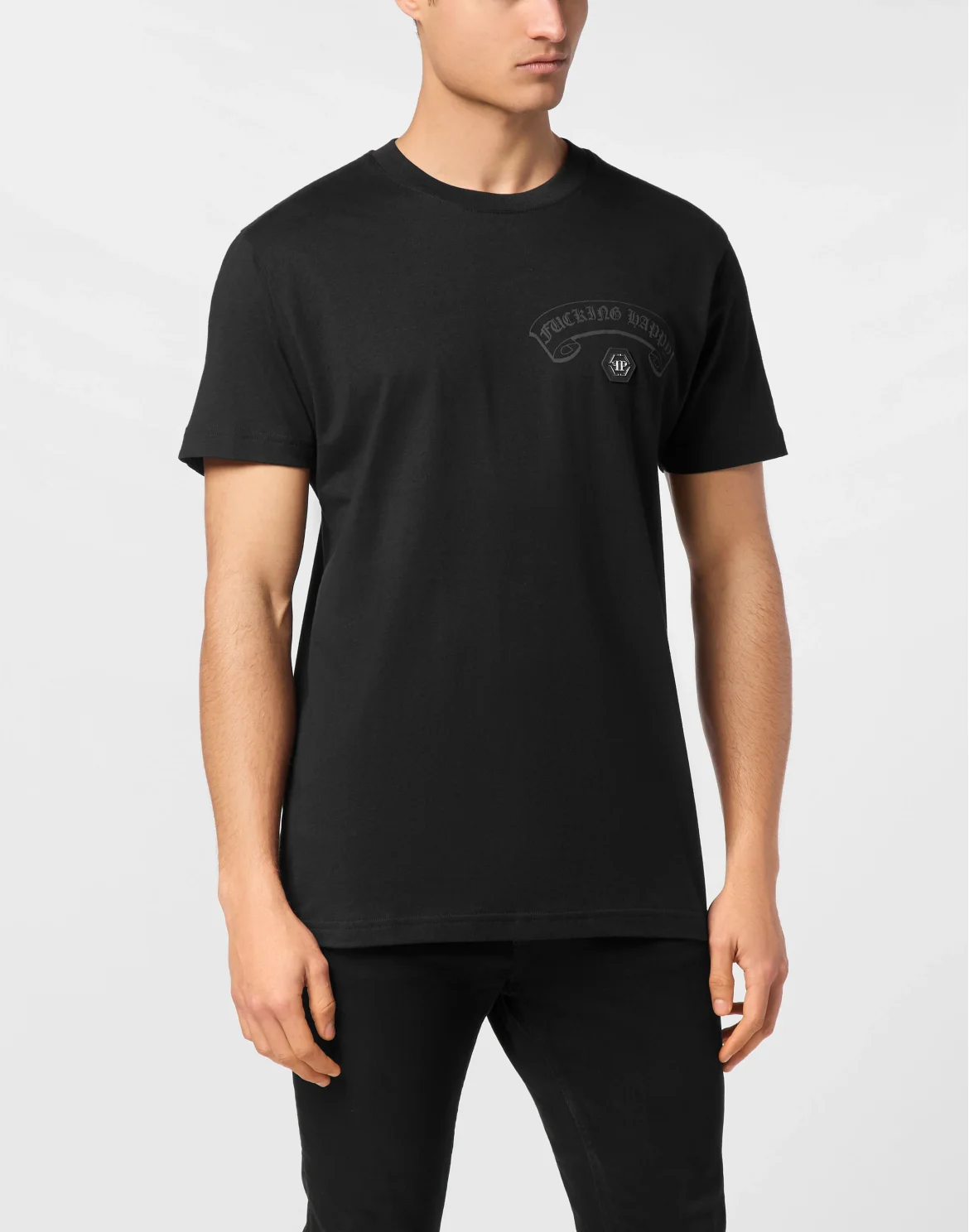 T-shirt Round Neck SS, цвет: Черный