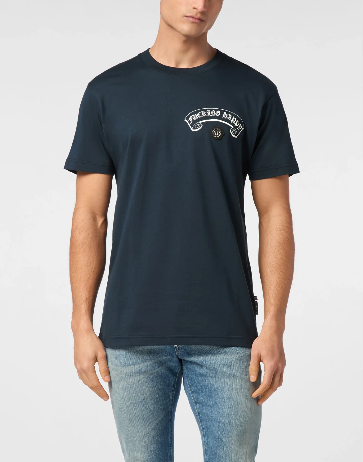 T-shirt Round Neck SS, цвет: Синий