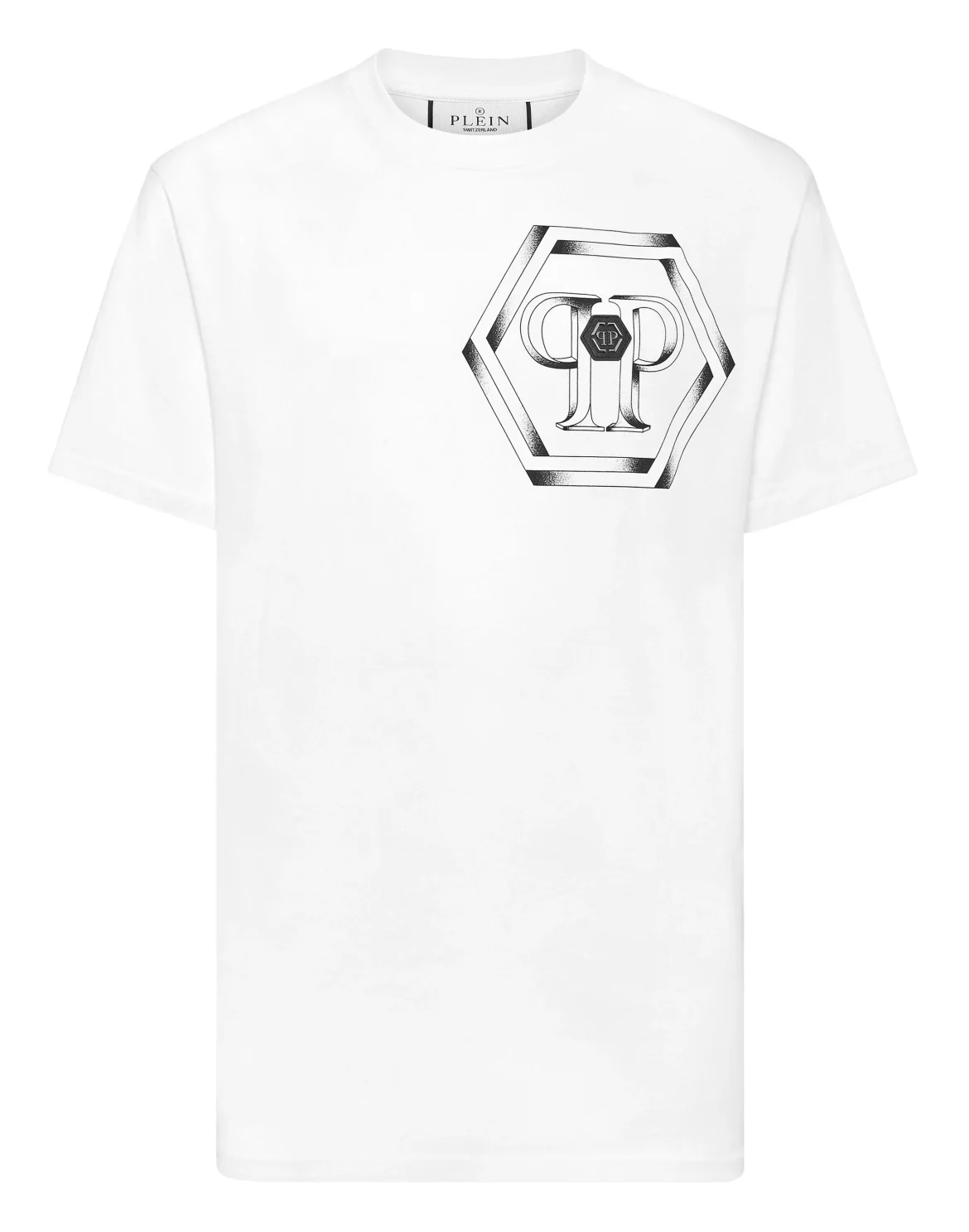 T-shirt Round Neck SS Hexagon, цвет: Белый