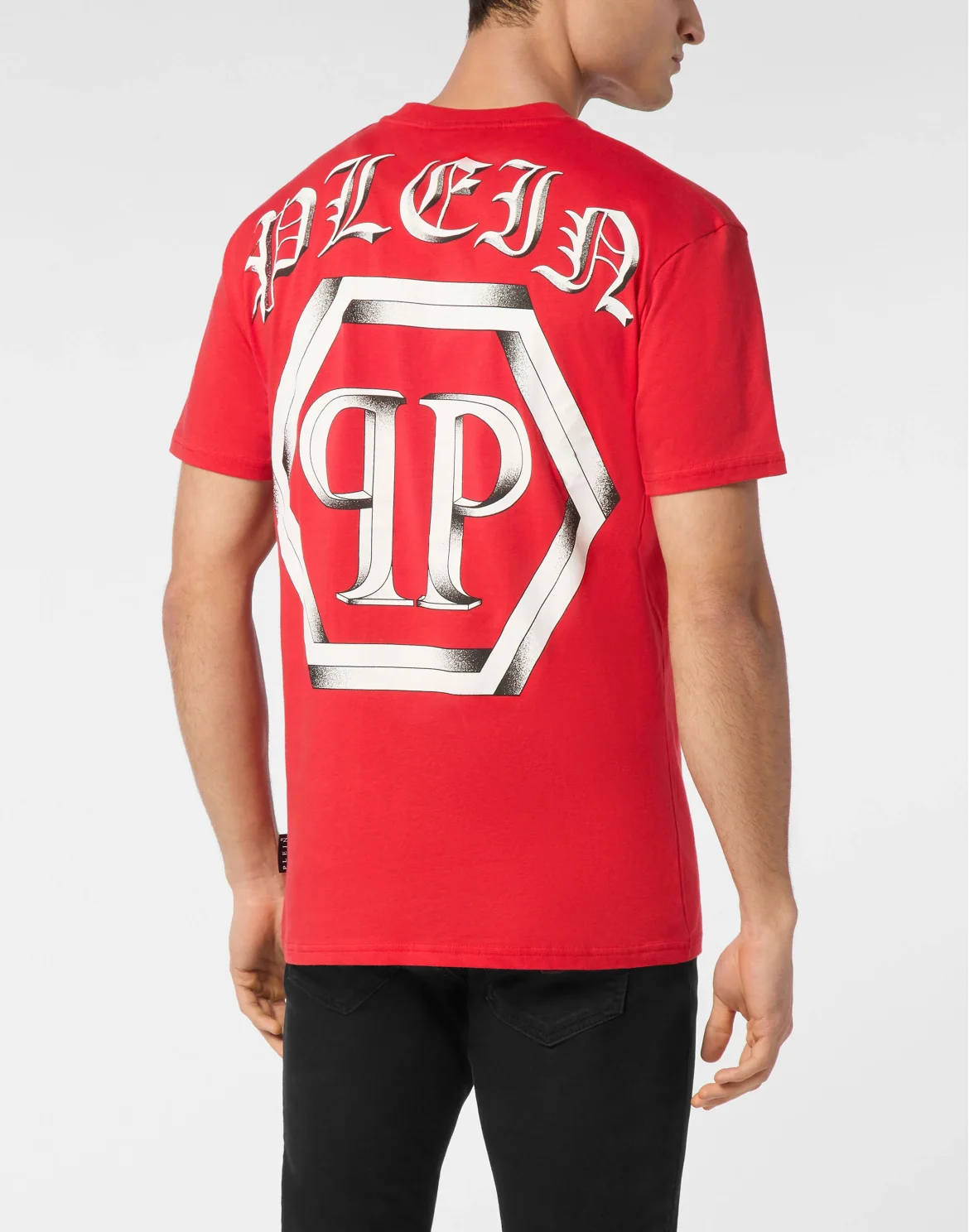 T-shirt Round Neck SS Hexagon, цвет: Красный