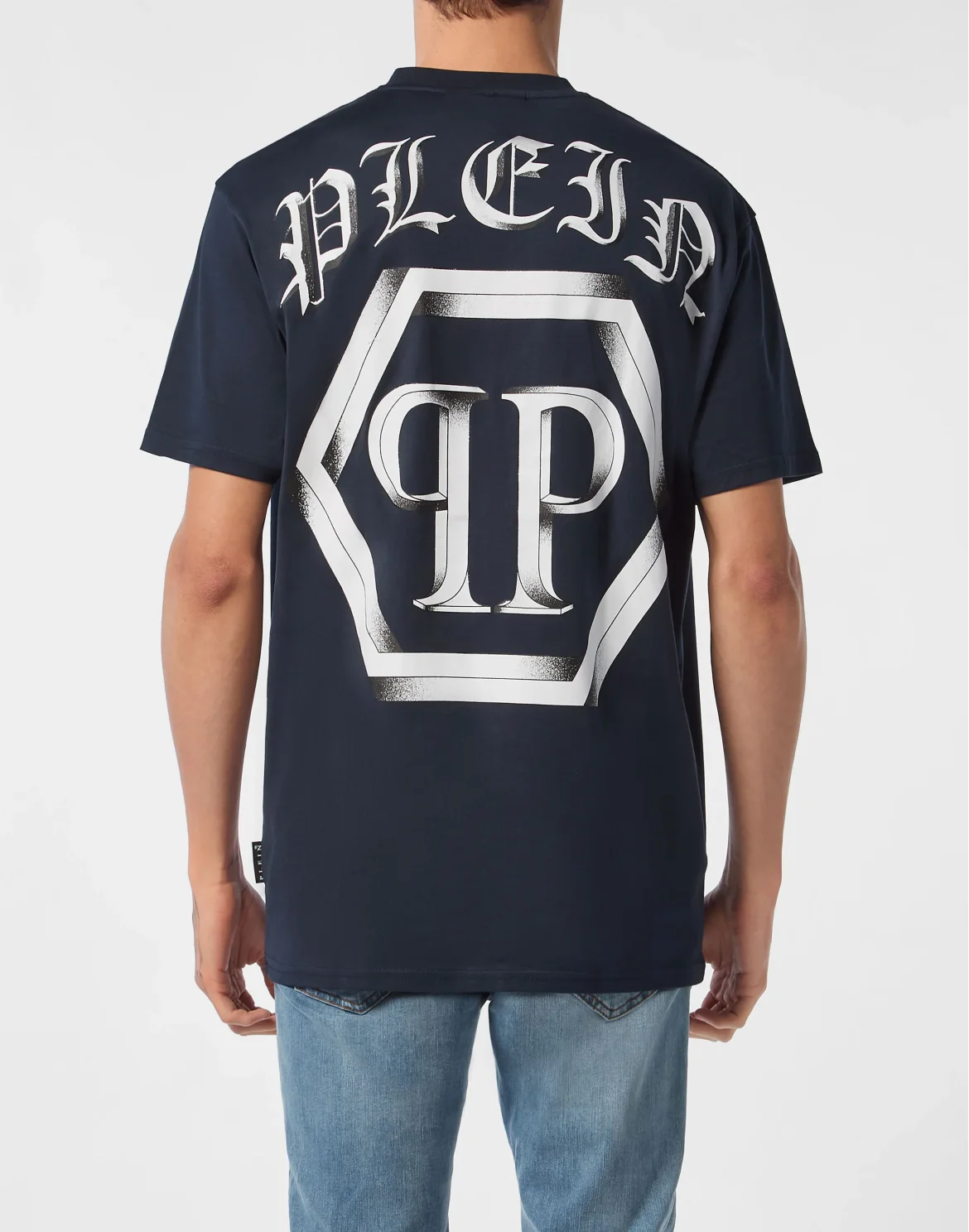 T-shirt Round Neck SS Hexagon, цвет: Синий