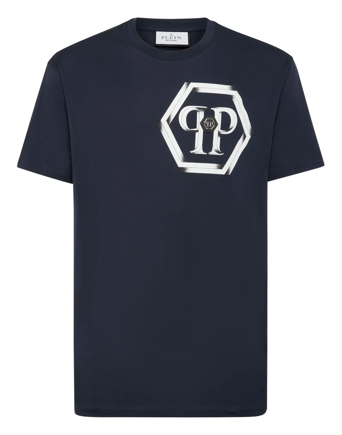 T-shirt Round Neck SS Hexagon, цвет: Синий