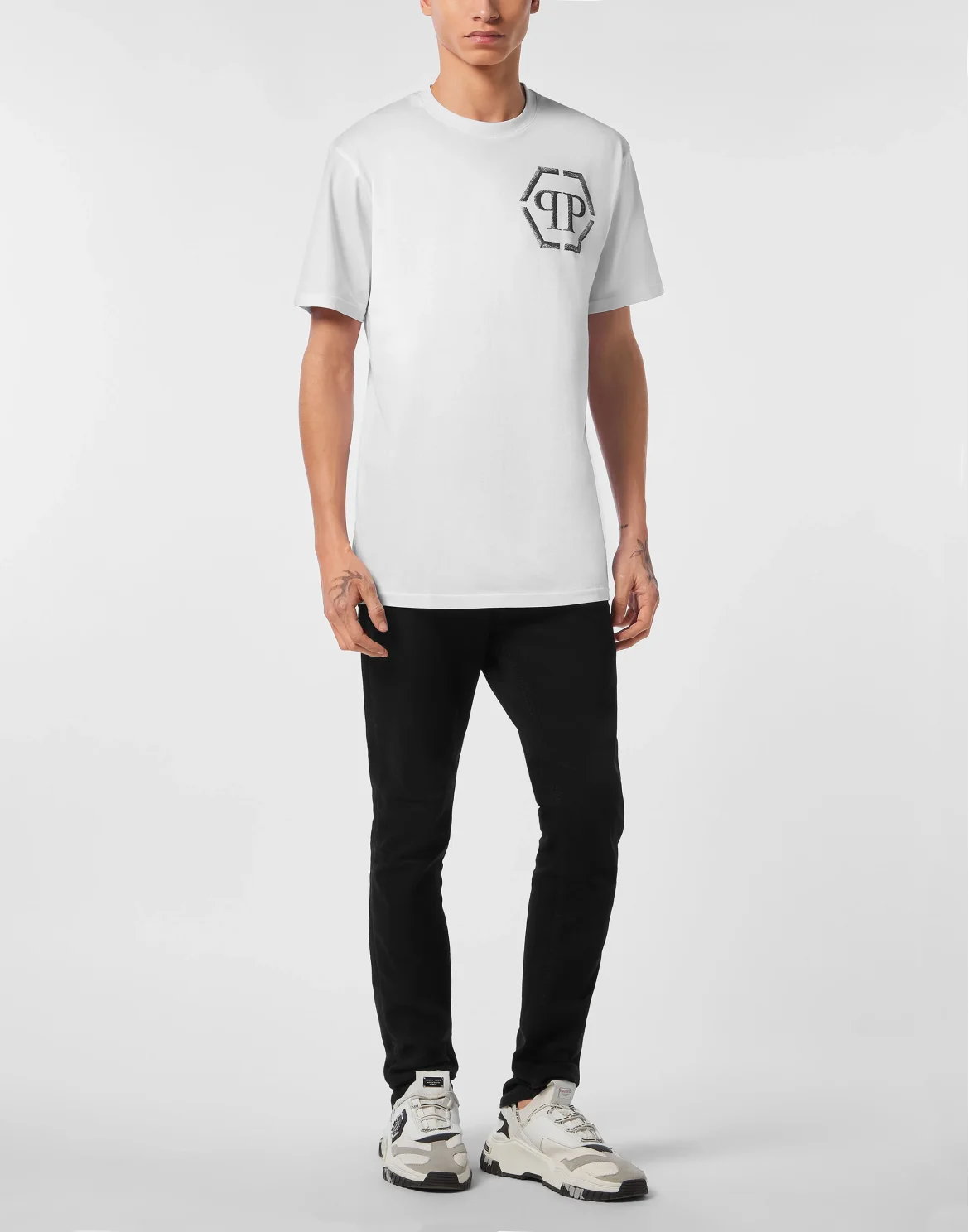Jersey T-shirt Round Neck SS Hexagon, цвет: Белый