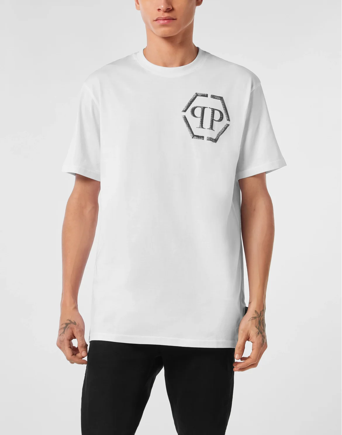Jersey T-shirt Round Neck SS Hexagon, цвет: Белый