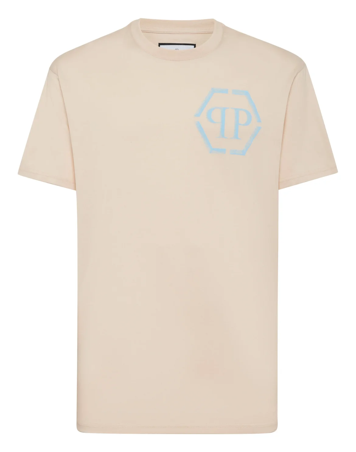 Jersey T-shirt Round Neck SS Hexagon, цвет: Бежевый
