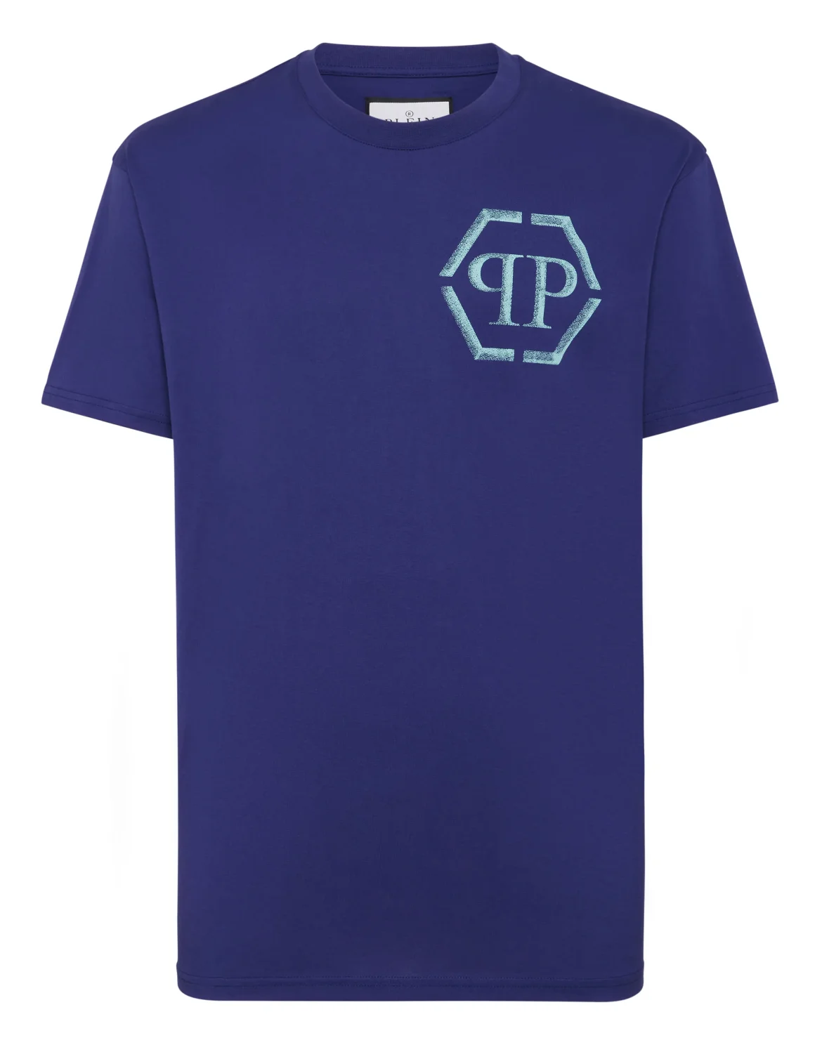 Jersey T-shirt Round Neck SS Hexagon, цвет: Синий