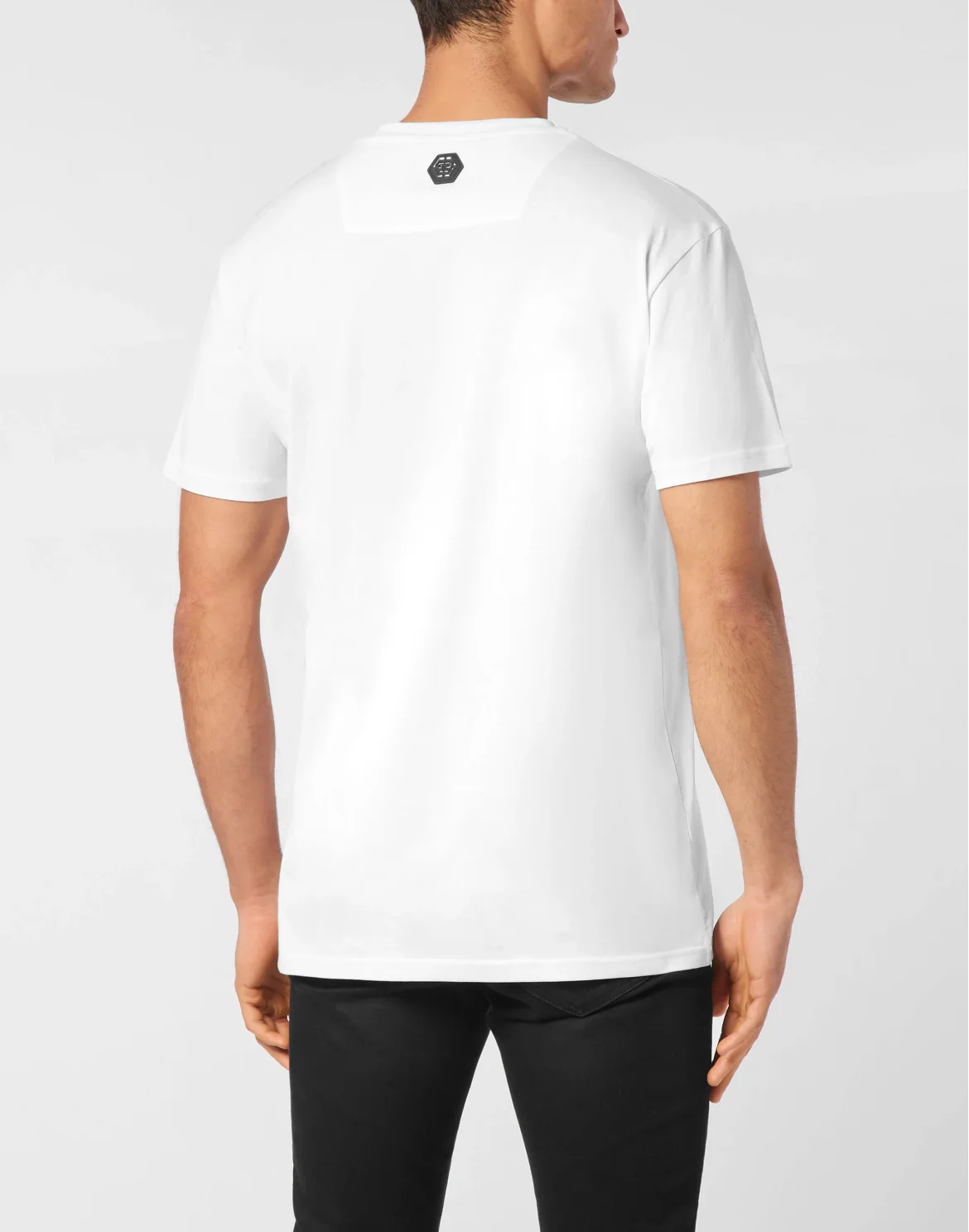 Jersey T-shirt Round Neck SS Skull, цвет: Белый