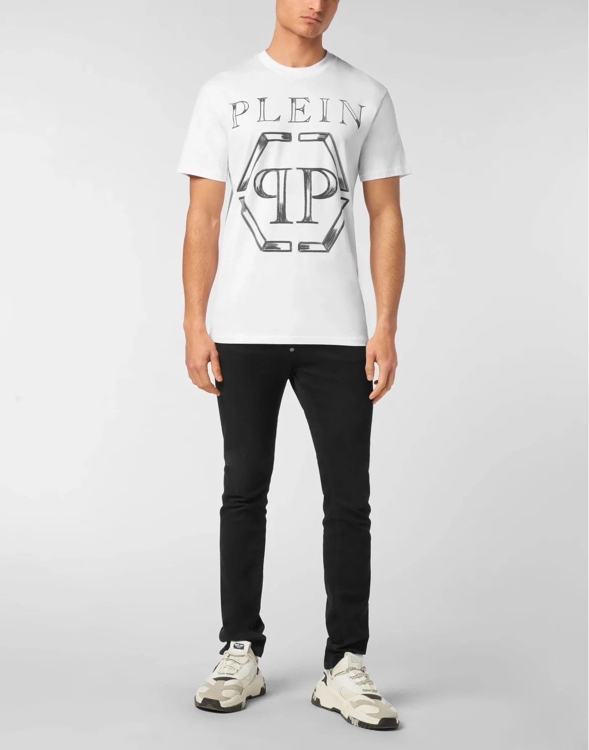 Jersey T-shirt Round Neck SS Hexagon, цвет: Белый