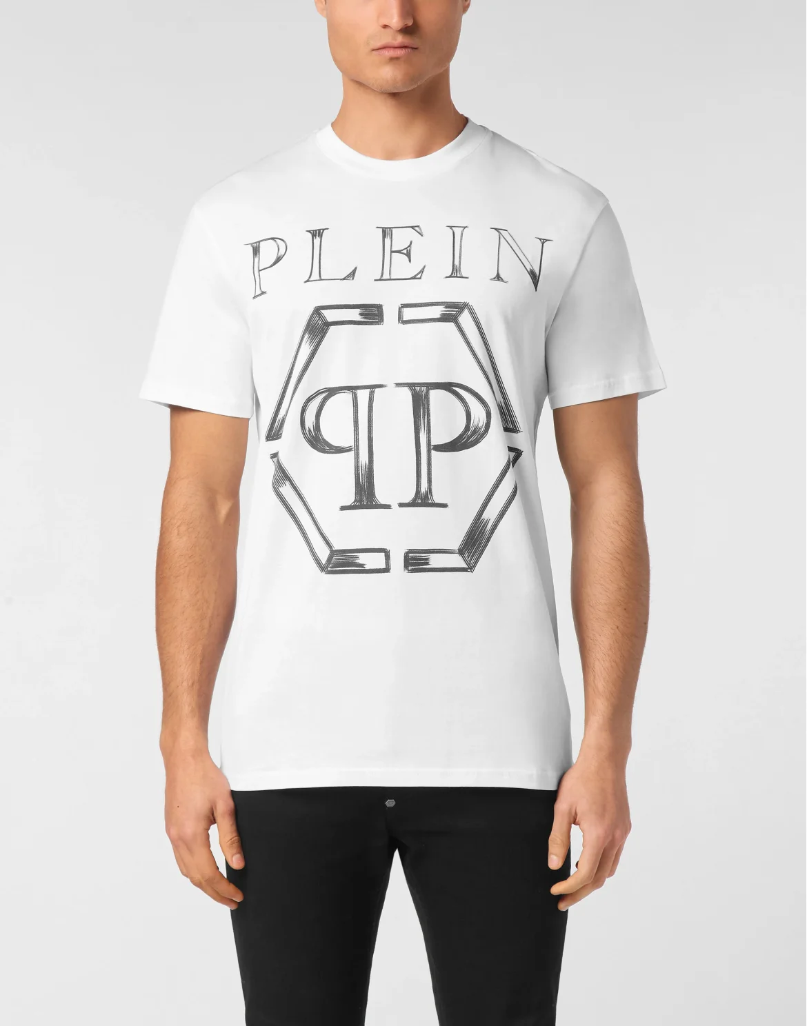 Jersey T-shirt Round Neck SS Hexagon, цвет: Белый