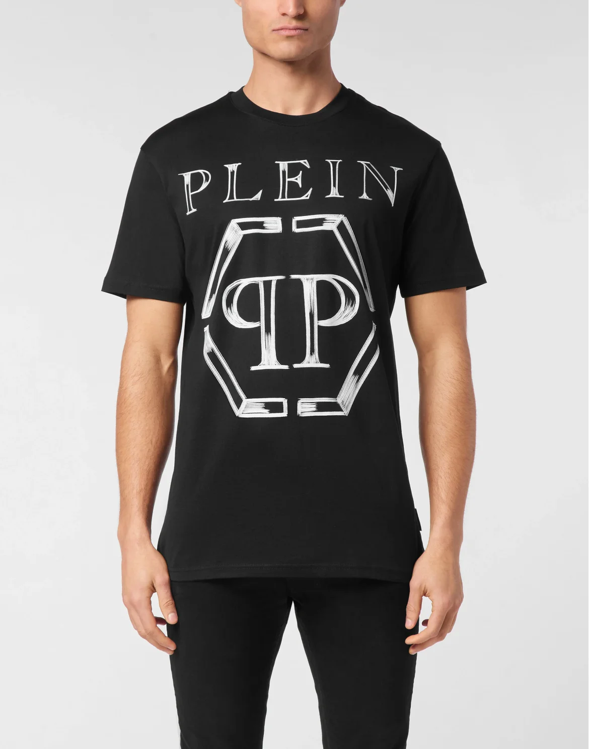 Jersey T-shirt Round Neck SS Hexagon, цвет: Черный