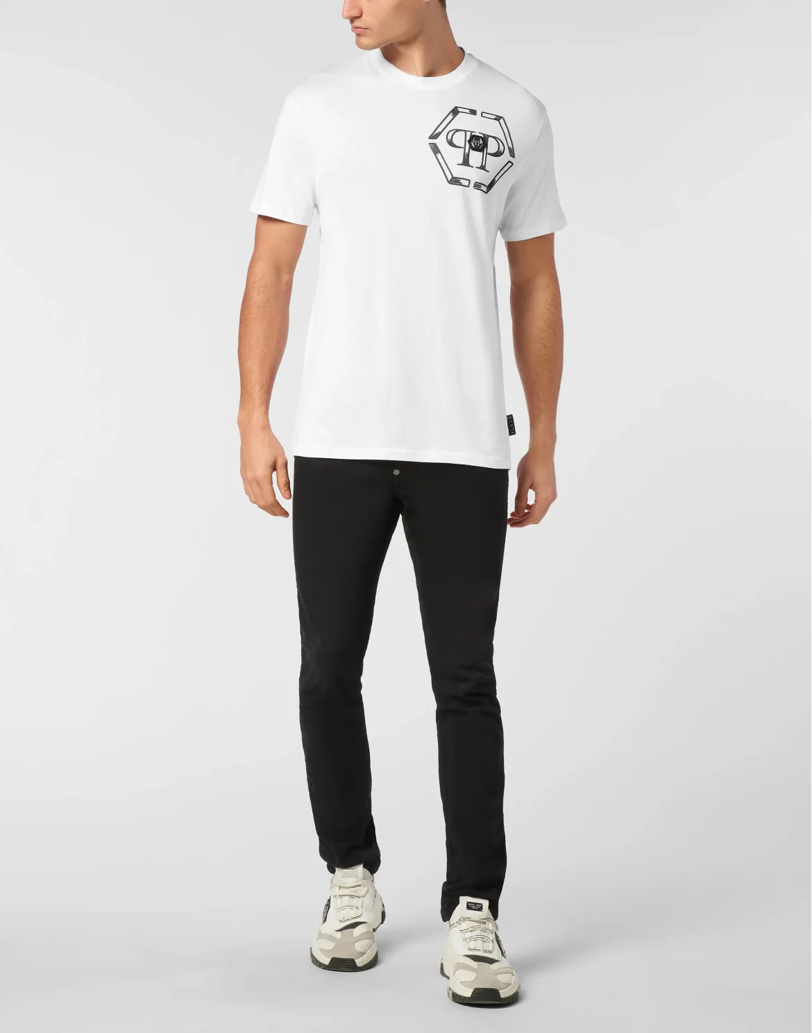 Jersey T-shirt Round Neck SS Hexagon, цвет: Белый