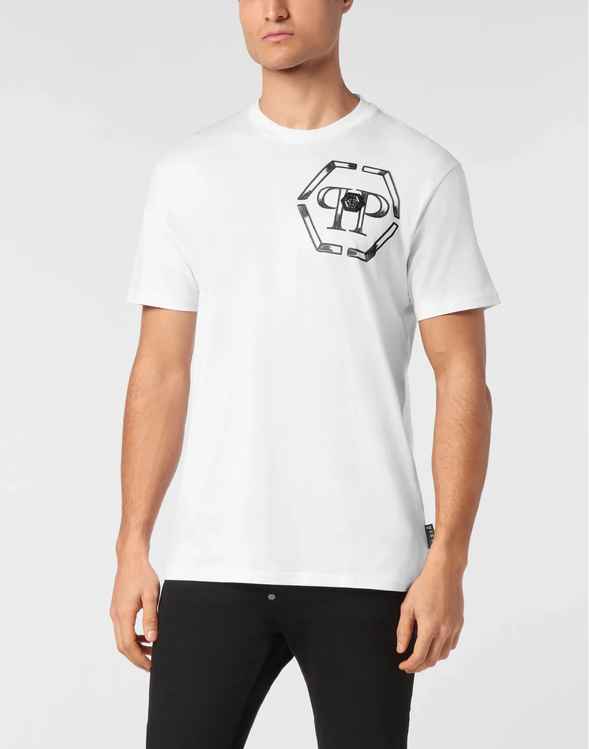 Jersey T-shirt Round Neck SS Hexagon, цвет: Белый