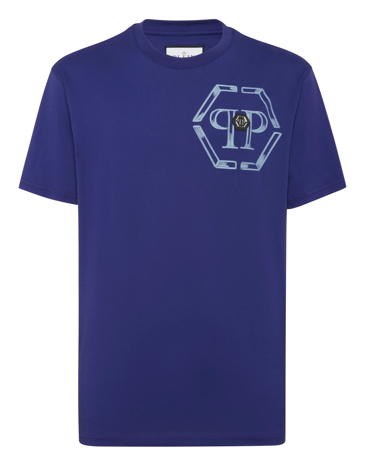 Jersey T-shirt Round Neck SS Hexagon, цвет: Синий