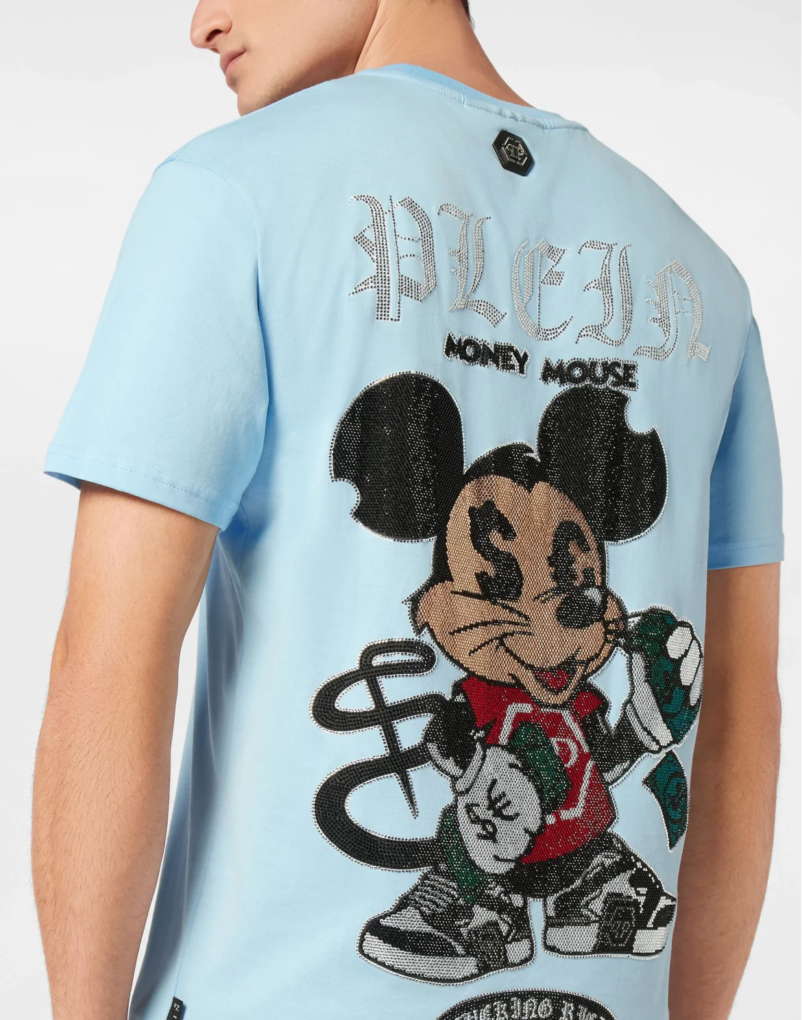 Jersey T-shirt Round Neck SS Money Mouse, цвет: Голубой