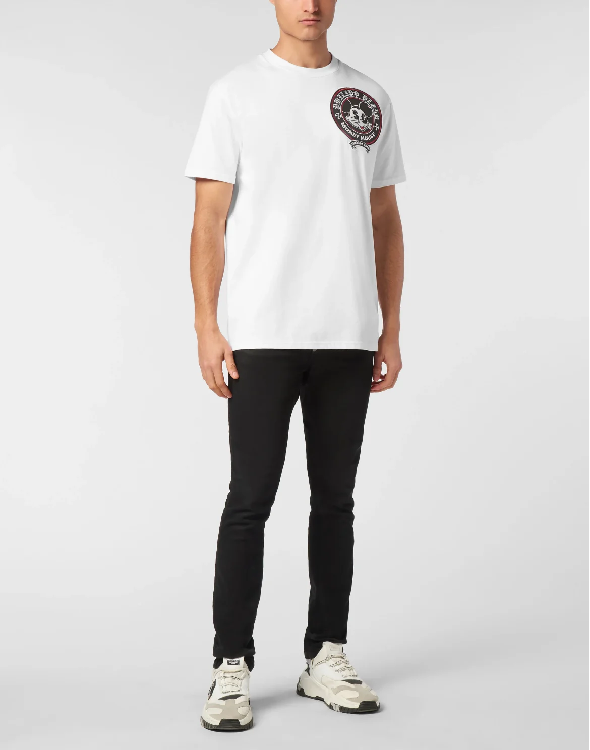 Jersey T-shirt Round Neck SS Money Mouse, цвет: Белый