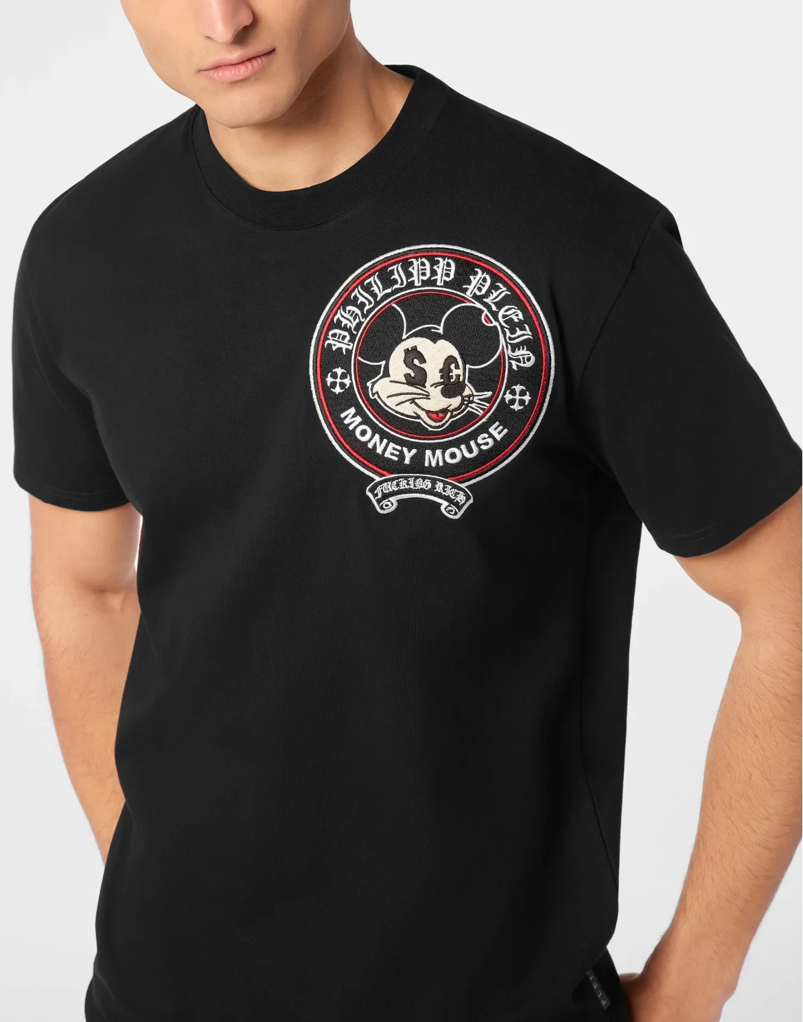 Jersey T-shirt Round Neck SS Money Mouse, цвет: Черный