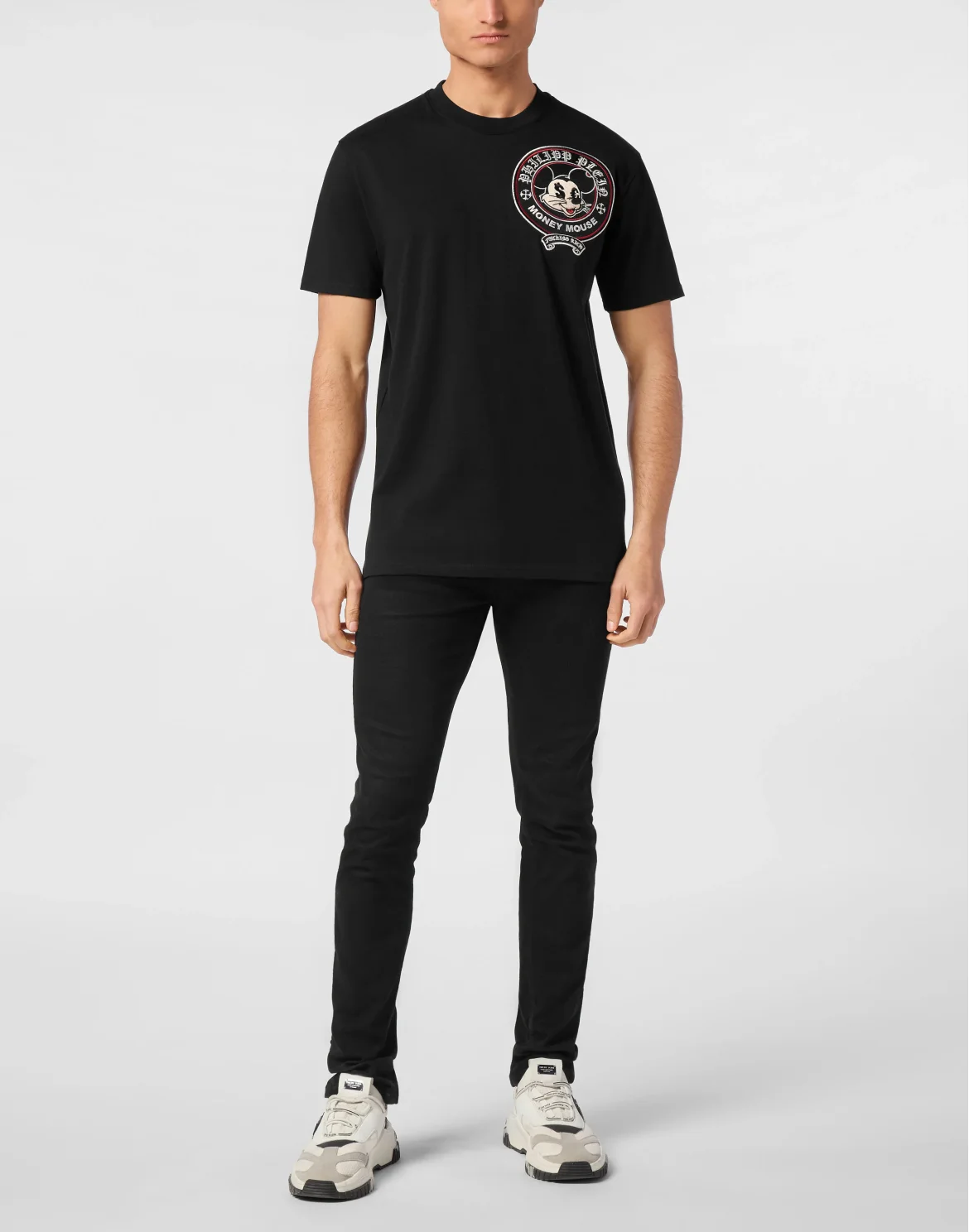 Jersey T-shirt Round Neck SS Money Mouse, цвет: Черный