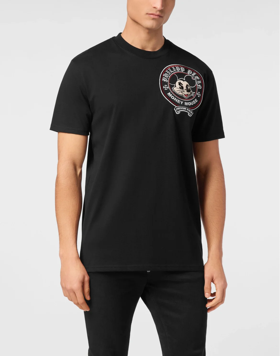 Jersey T-shirt Round Neck SS Money Mouse, цвет: Черный
