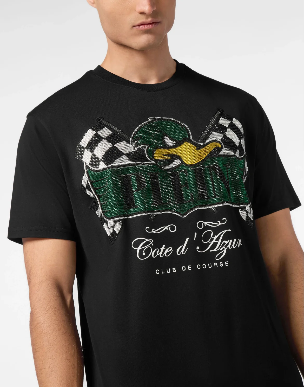 T-shirt Round Neck SS Tee Duck, цвет: Черный