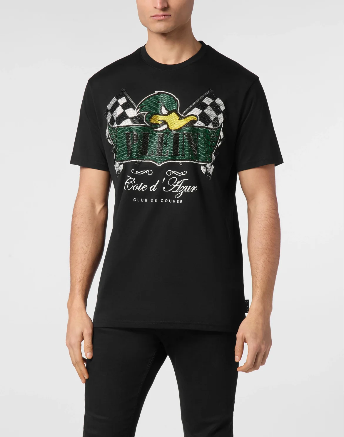 T-shirt Round Neck SS Tee Duck, цвет: Черный