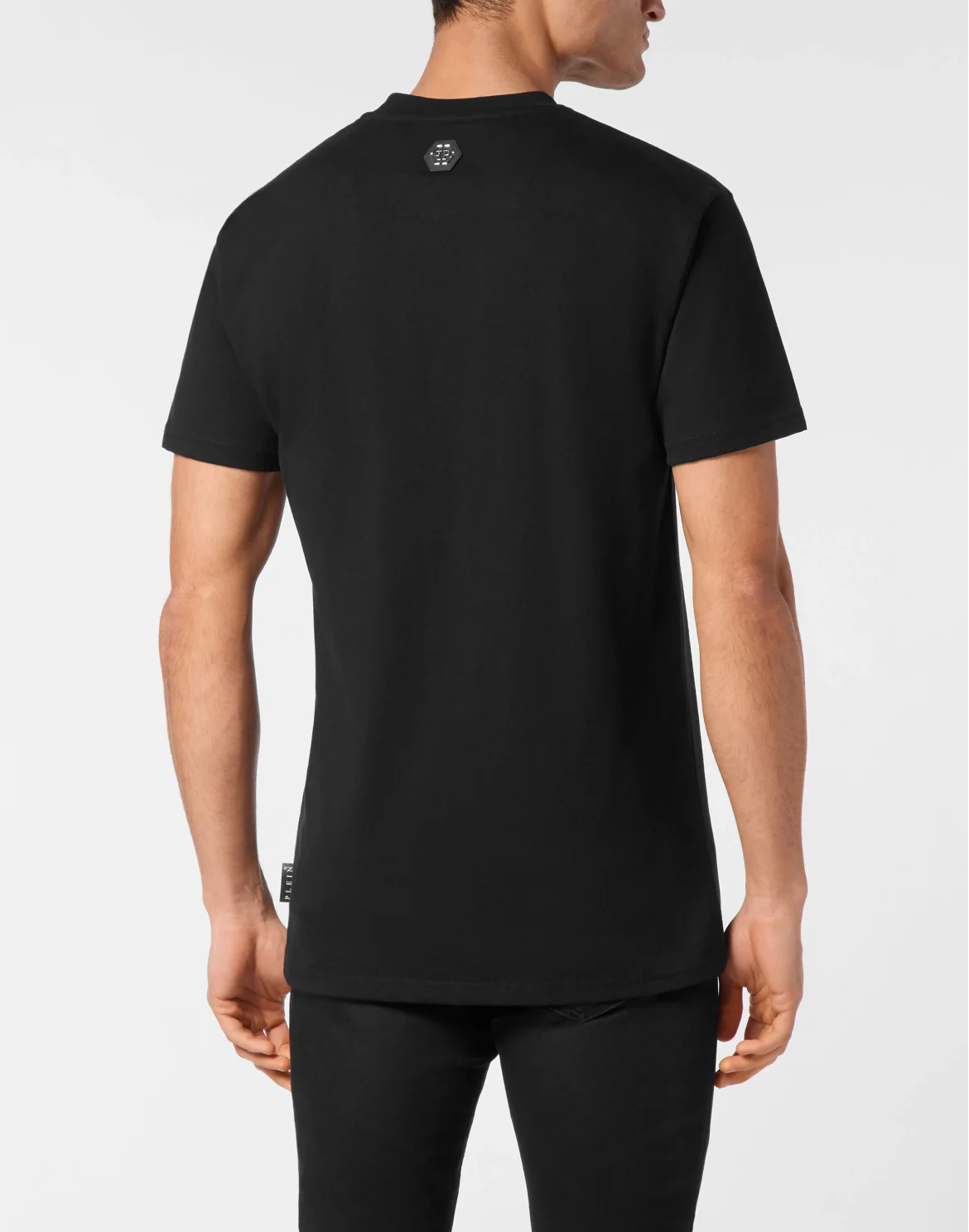 T-shirt Round Neck SS Tee Plein 1978 Duck, цвет: Черный