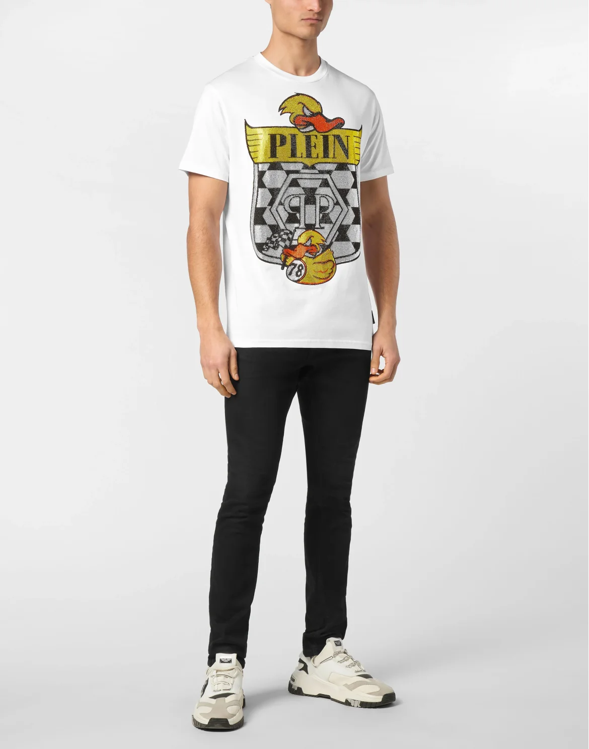 T-shirt Round Neck SS Tee Duck 1978, цвет: Белый