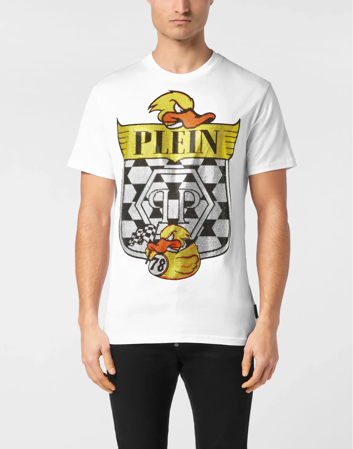 T-shirt Round Neck SS Tee Duck 1978, цвет: Белый