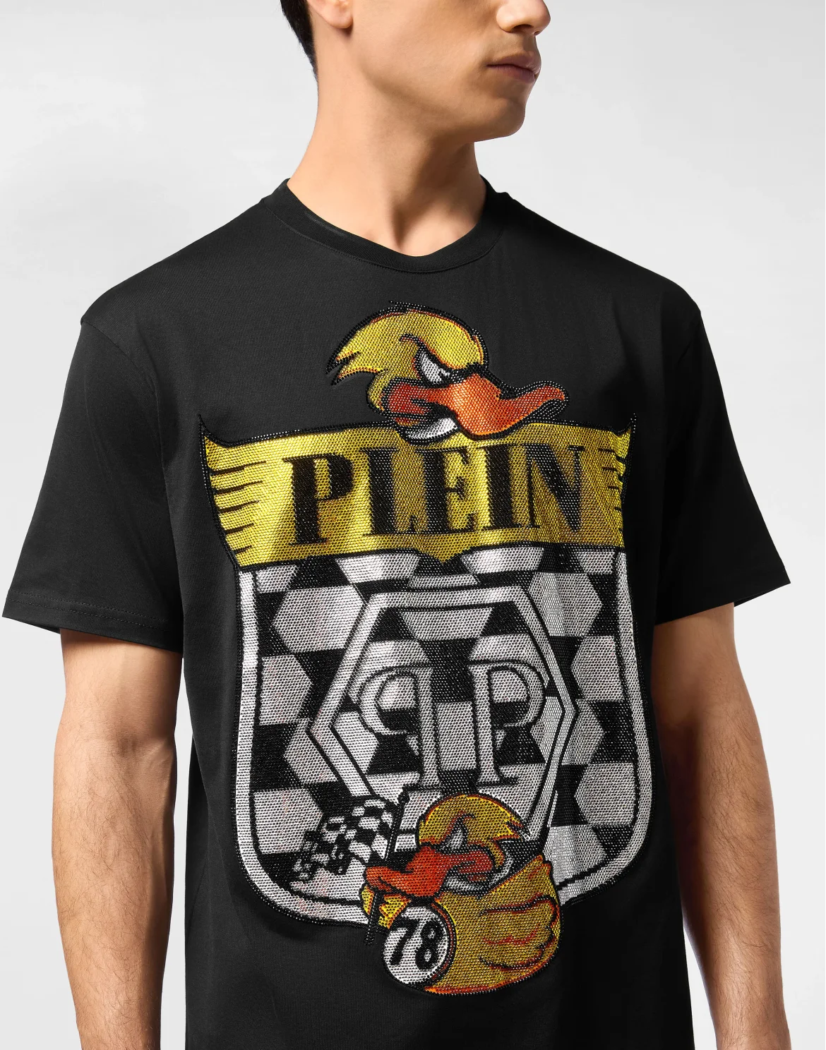 T-shirt Round Neck SS Tee Duck 1978, цвет: Черный