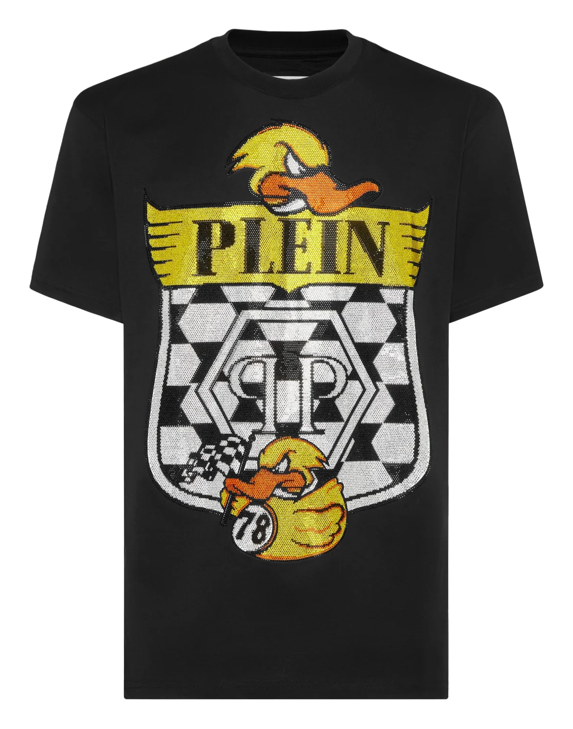 T-shirt Round Neck SS Tee Duck 1978, цвет: Черный