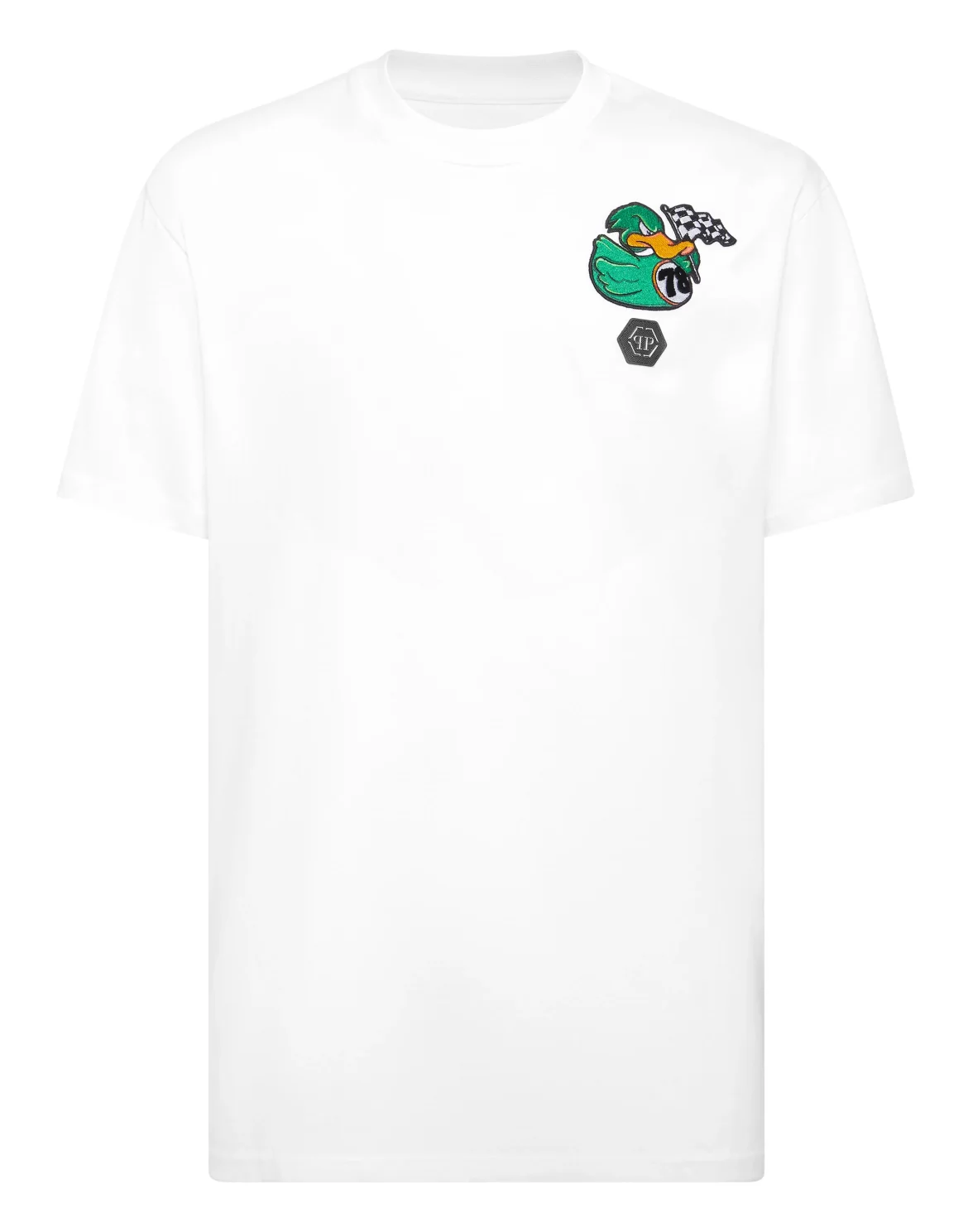 T-shirt Round Neck SS Duck Chest, цвет: Белый