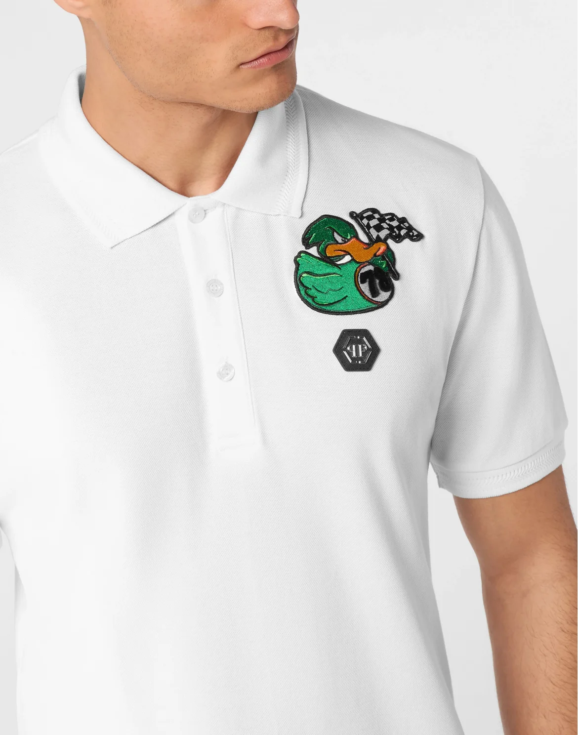 Polo shirt SS Duck Chest, цвет: Белый